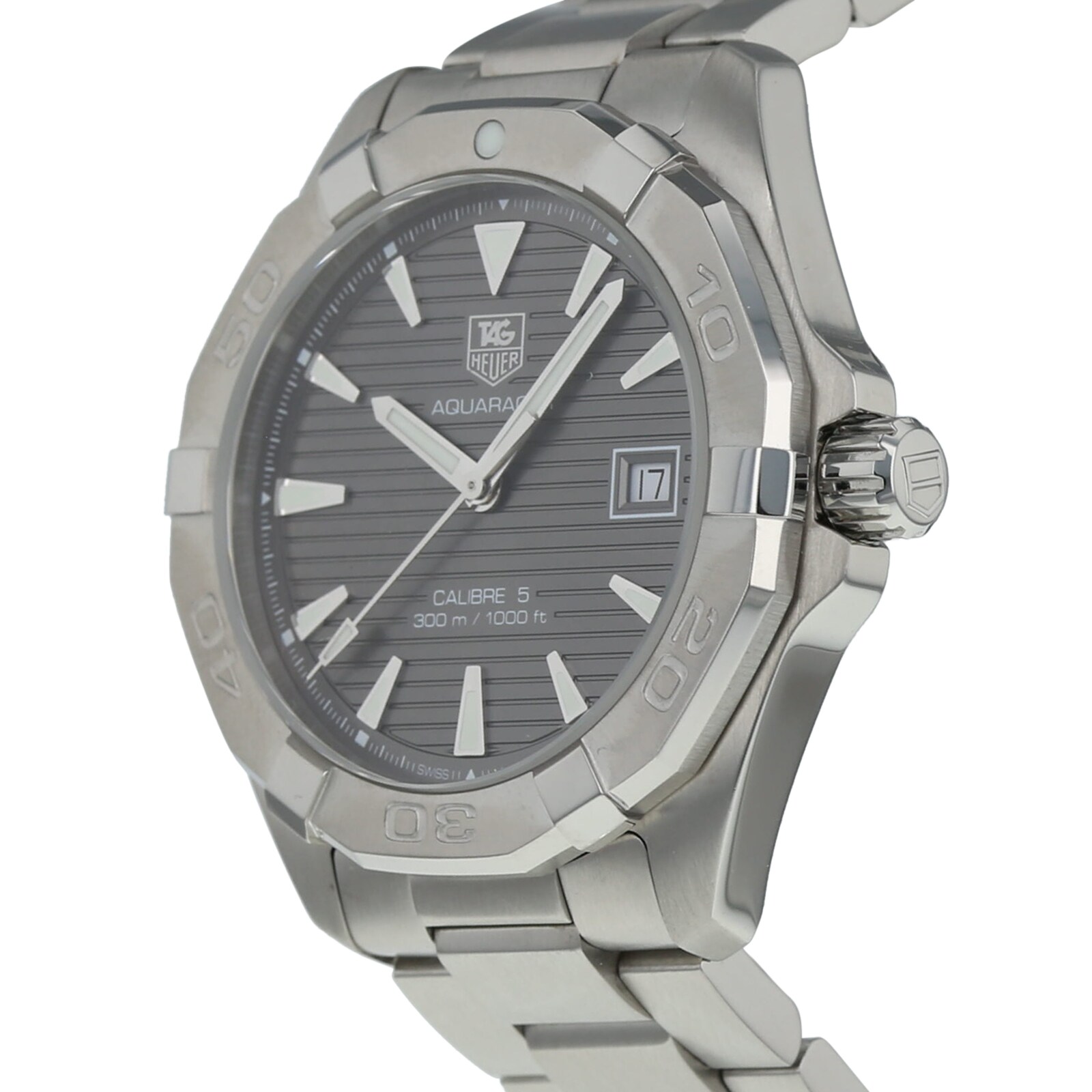 Pre-Owned TAG Heuer Aquaracer Calibre 5 Mens Watch WAY2113.BA0928
