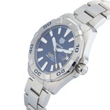 Pre-Owned TAG Heuer Aquaracer Calibre 5 Blue Steel Mens Watch WBD2112.BA0928