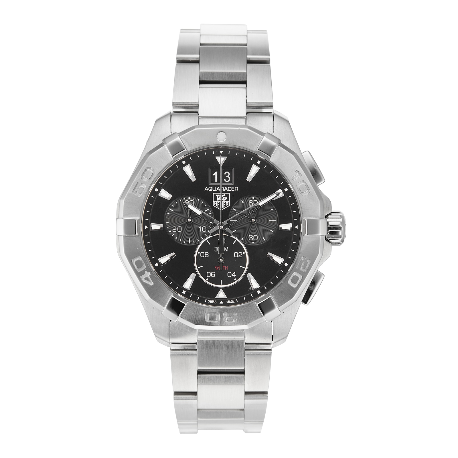 Pre-Owned TAG Heuer Aquaracer Chronograph Mens Watch CAY1110.BA0927