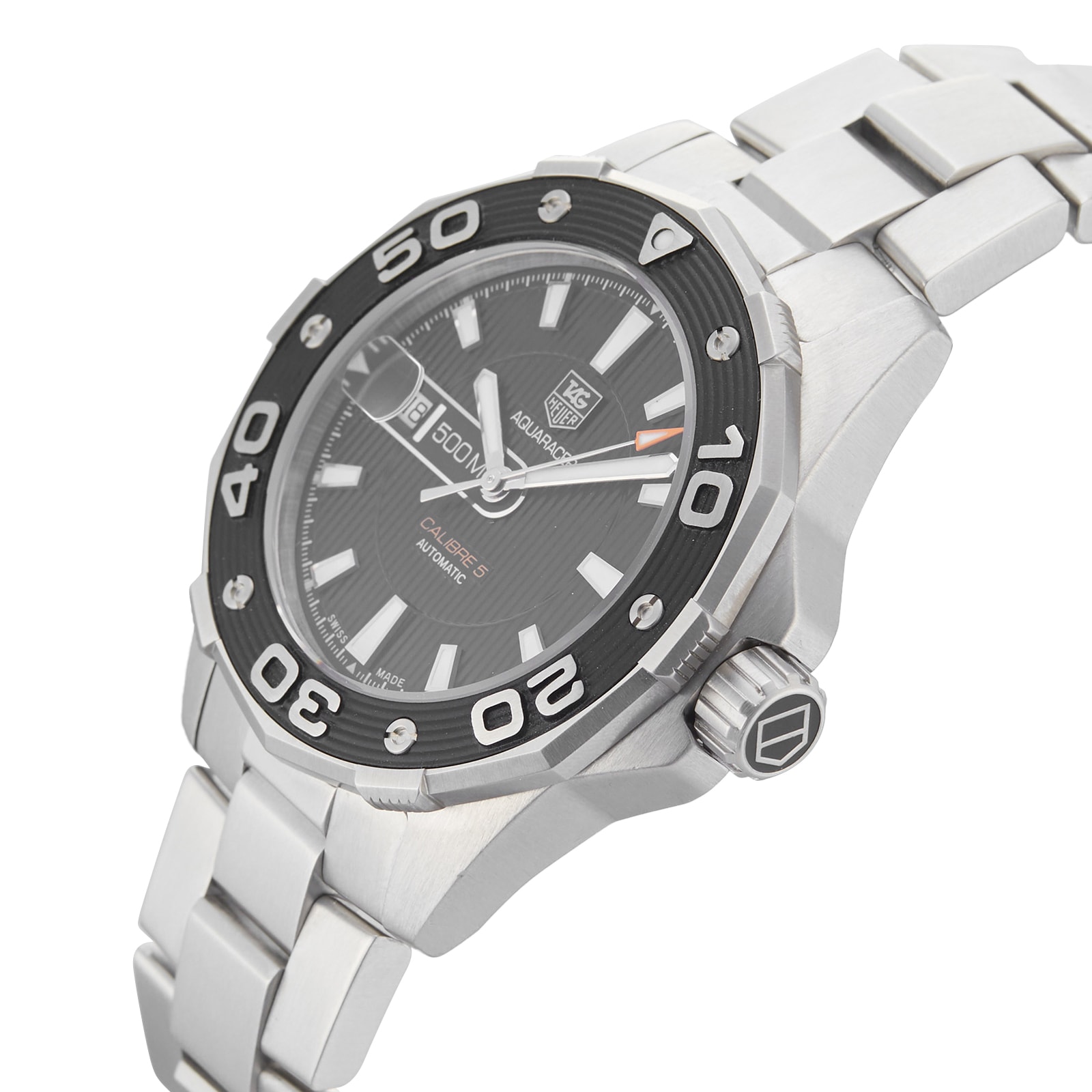 Pre-Owned TAG Heuer Aquaracer Calibre 5 Mens Watch WAJ2110.BA0870
