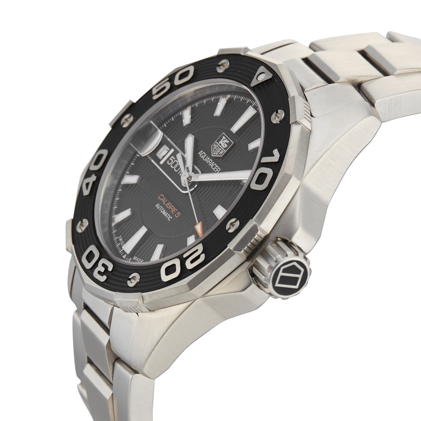 Pre-Owned TAG Heuer Aquaracer Calibre 5 Mens Watch WAJ2110.BA0870