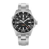 Pre-Owned TAG Heuer Aquaracer Calibre 5 Black Steel Mens Watch WAJ2110.BA0870