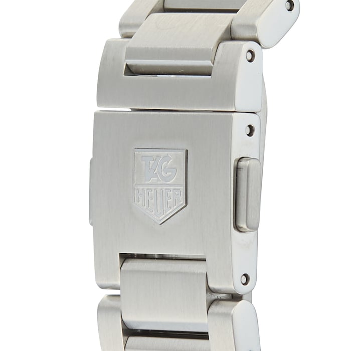 Pre-Owned TAG Heuer Carrera Calibre 5 Silver Steel Mens Watch WAR211B.BA0782