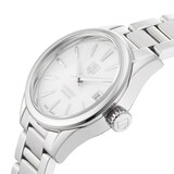 Pre-Owned TAG Heuer Pre-Owned TAG Heuer Carrera Calibre 9 White Mother of Pearl Steel Ladies Watch WAR2411.BA0770