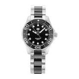 Pre-Owned TAG Heuer Aquaracer Black Steel and Ceramic Quartz Ladies Watch WAY131C.BA0913