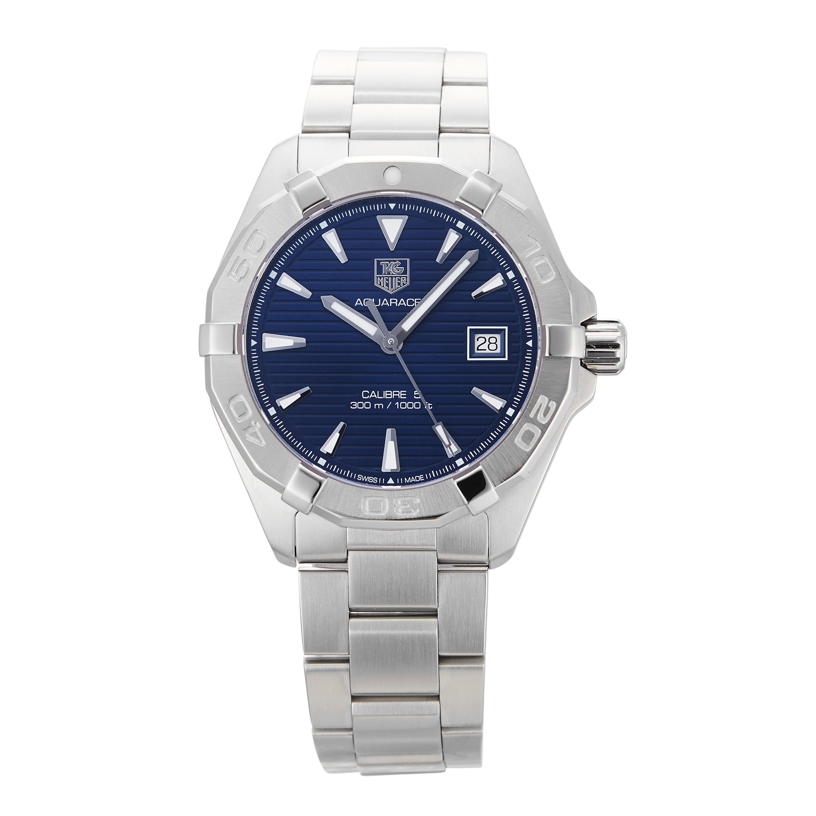Pre-Owned TAG Heuer Aquaracer Calibre 5 Mens Watch WAY2112.BA0928