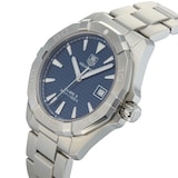 Pre-Owned TAG Heuer Aquaracer Calibre 5 Blue Steel Mens Watch WAY2112.BA0928
