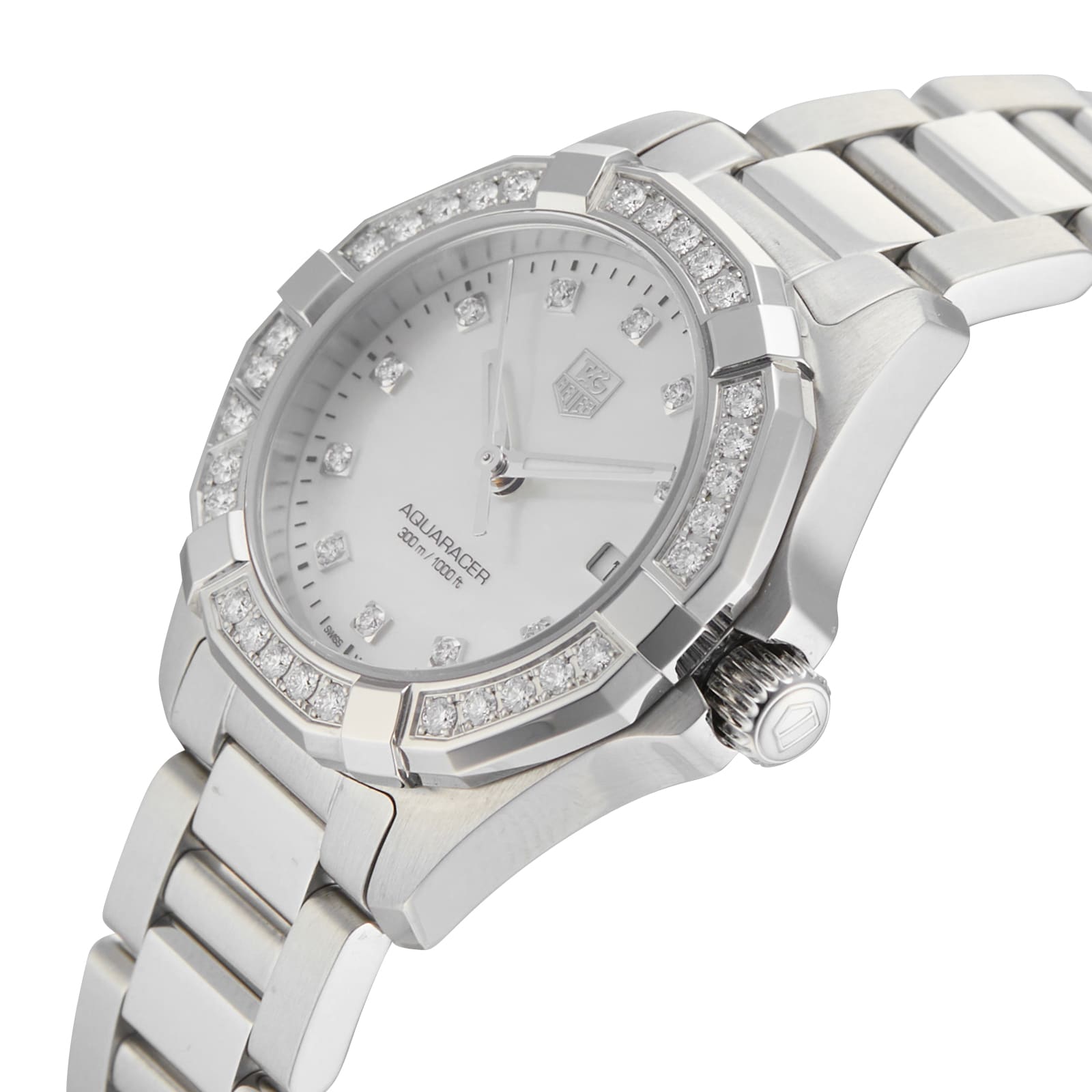 Pre-Owned TAG Heuer Aquaracer Ladies Watch WAY1414.BA0920