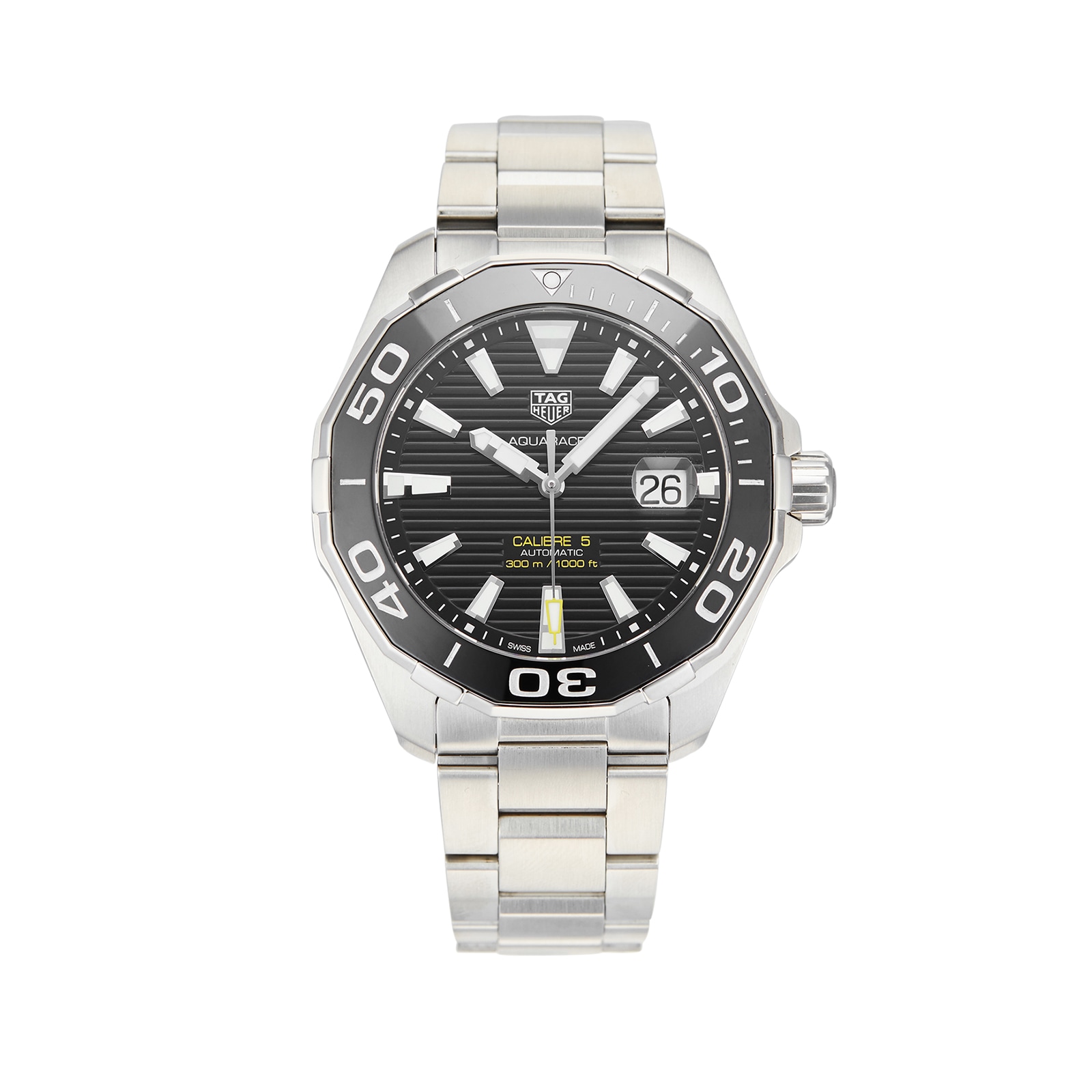 Pre-Owned TAG Heuer Aquaracer Calibre 5 Mens Watch WAY201A.BA0927