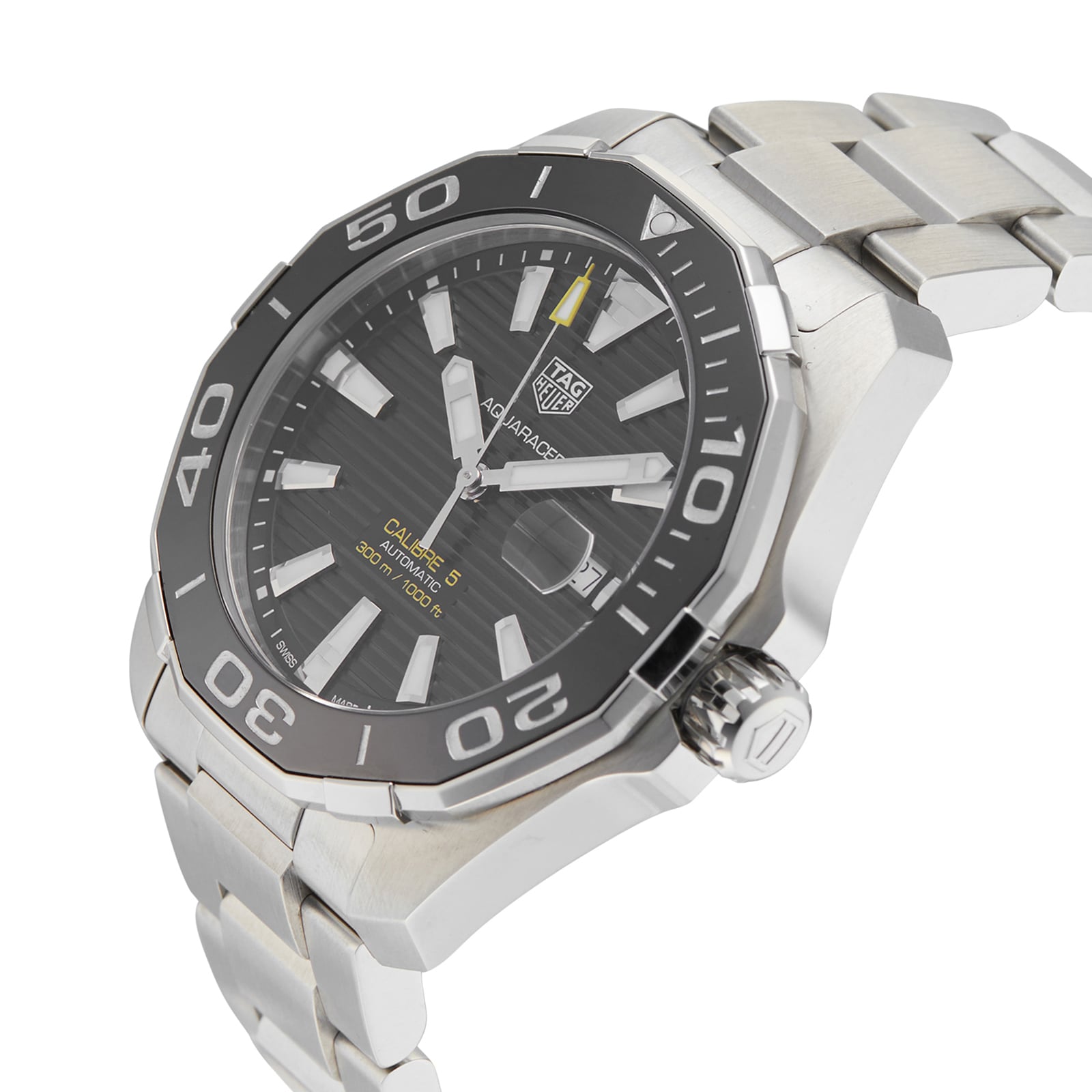 Pre-Owned TAG Heuer Aquaracer Calibre 5 Mens Watch WAY201A.BA0927
