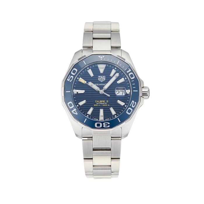 Pre-Owned TAG Heuer Aquaracer Calibre 5 Mens Watch WAY201B.BA0927