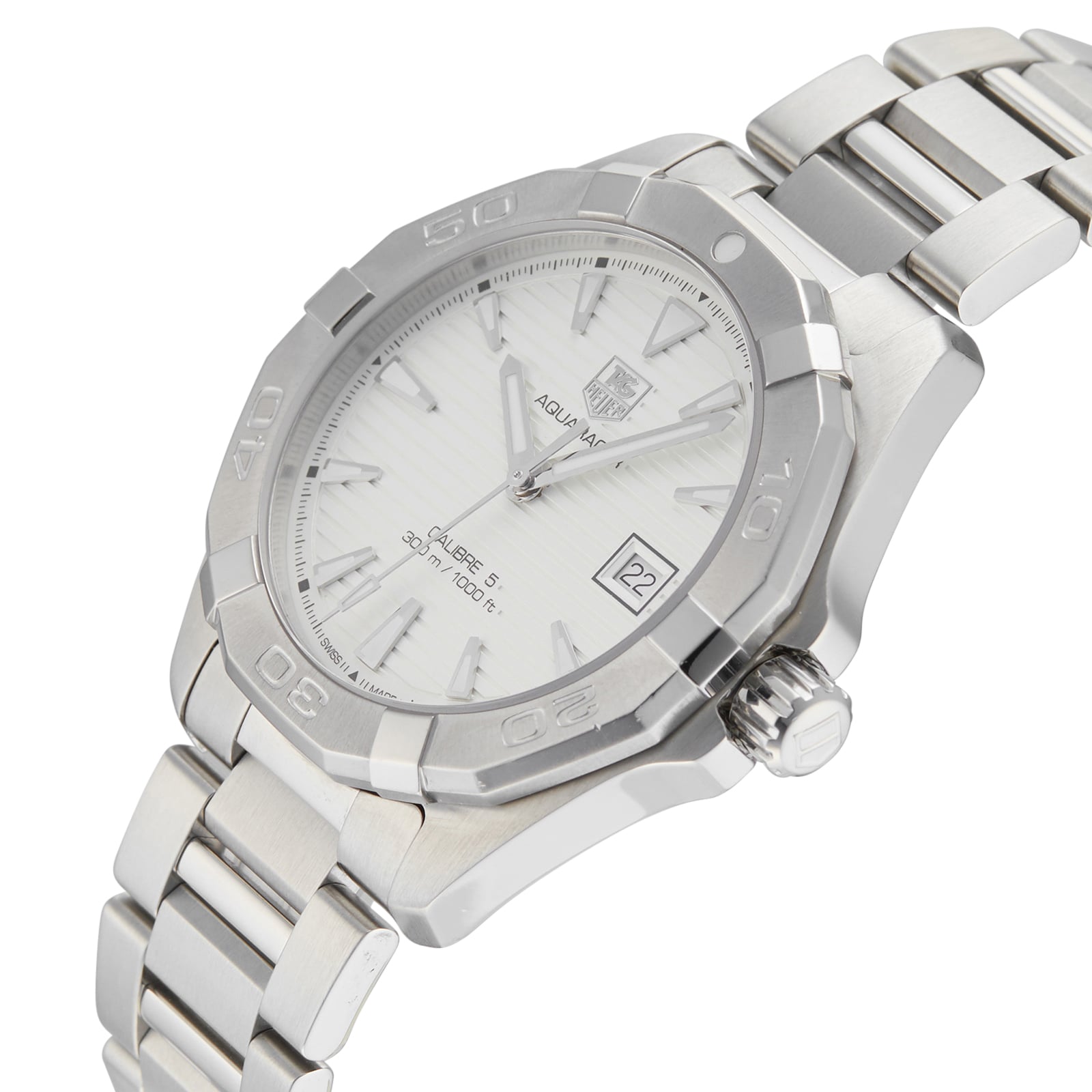 Pre-Owned TAG Heuer Aquaracer Calibre 5 Mens Watch WAY2111.BA0928