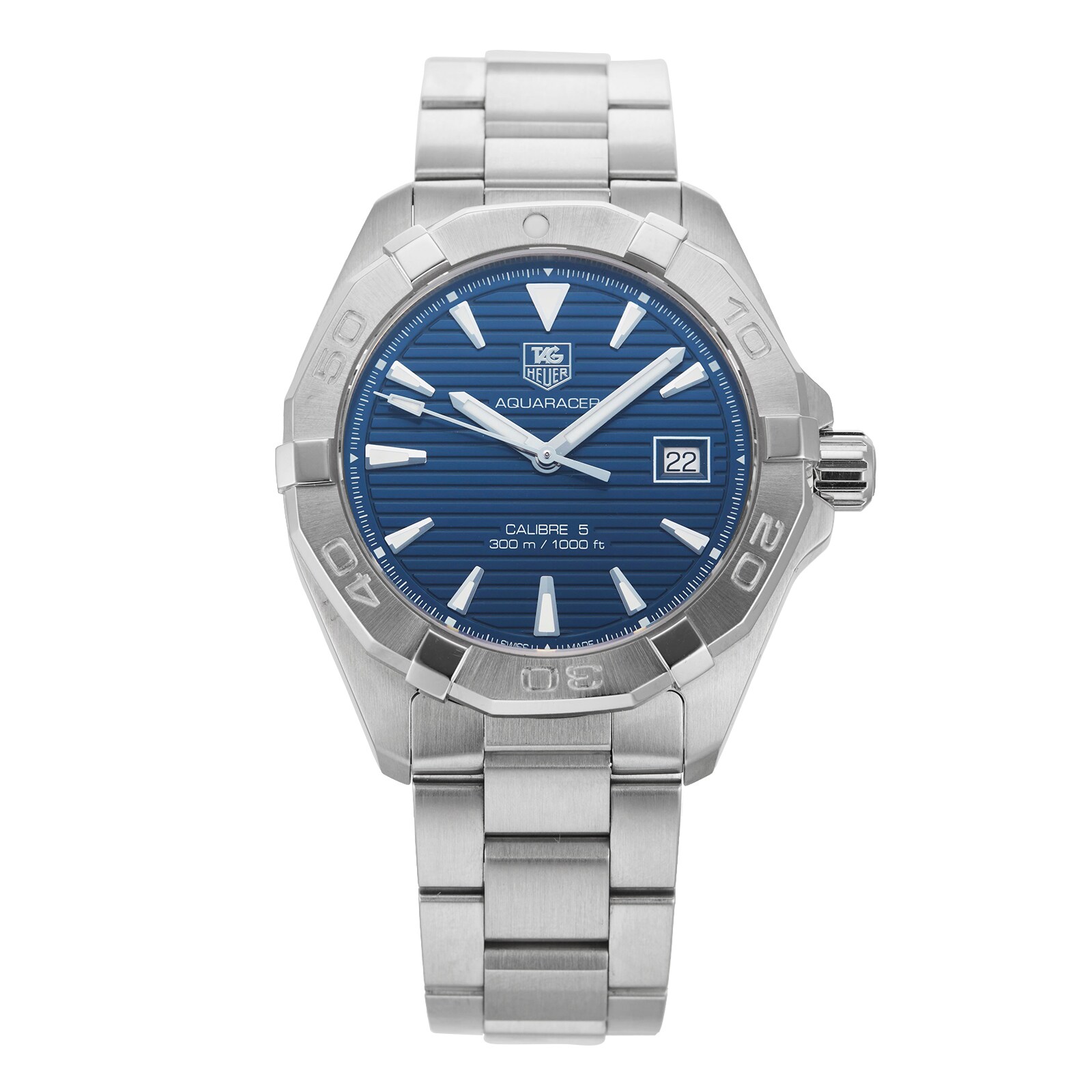 Pre-Owned TAG Heuer Aquaracer Calibre 5 Mens Watch WAY2112.BA0928