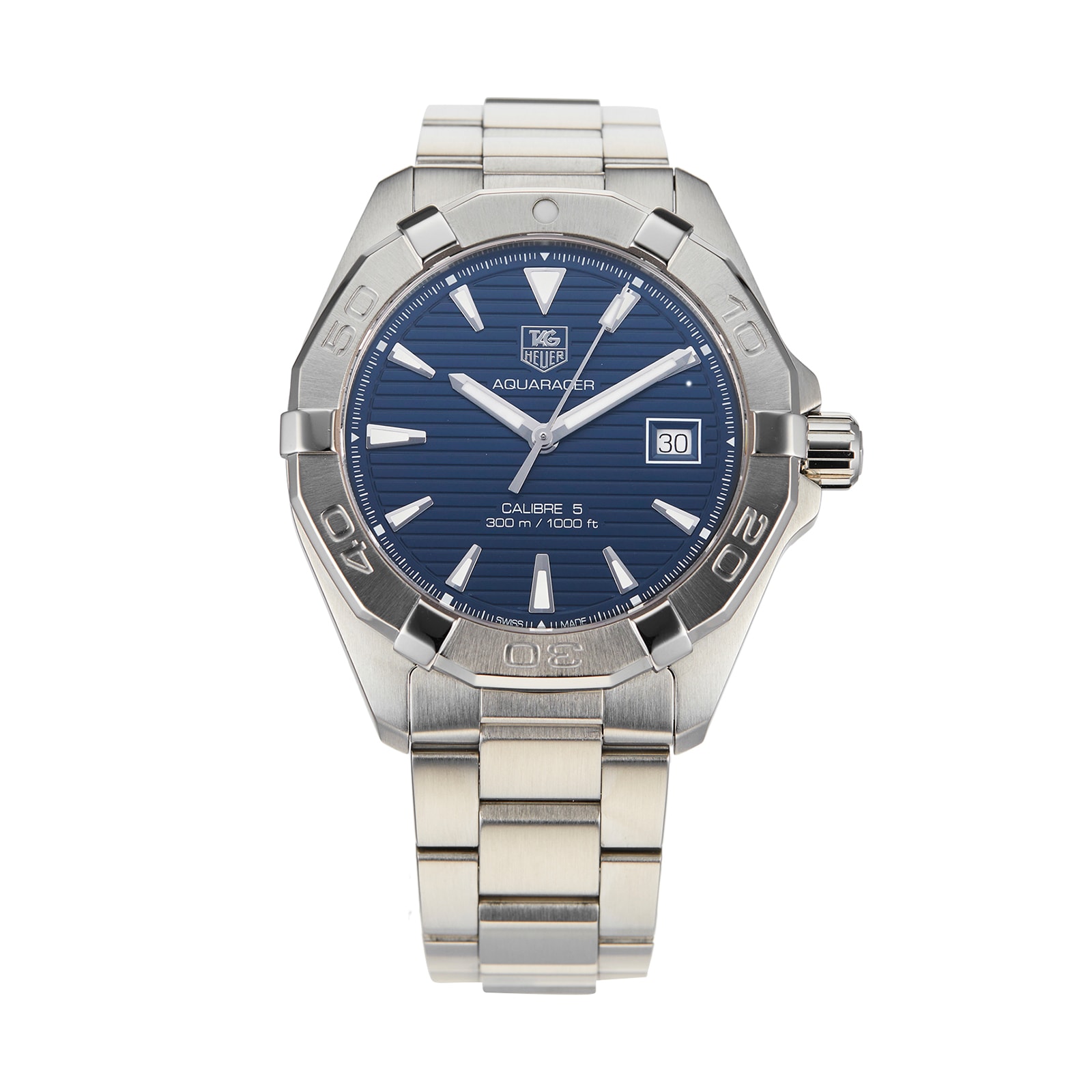Pre-Owned TAG Heuer Aquaracer Calibre 5 Mens Watch WAY2112.BA0928
