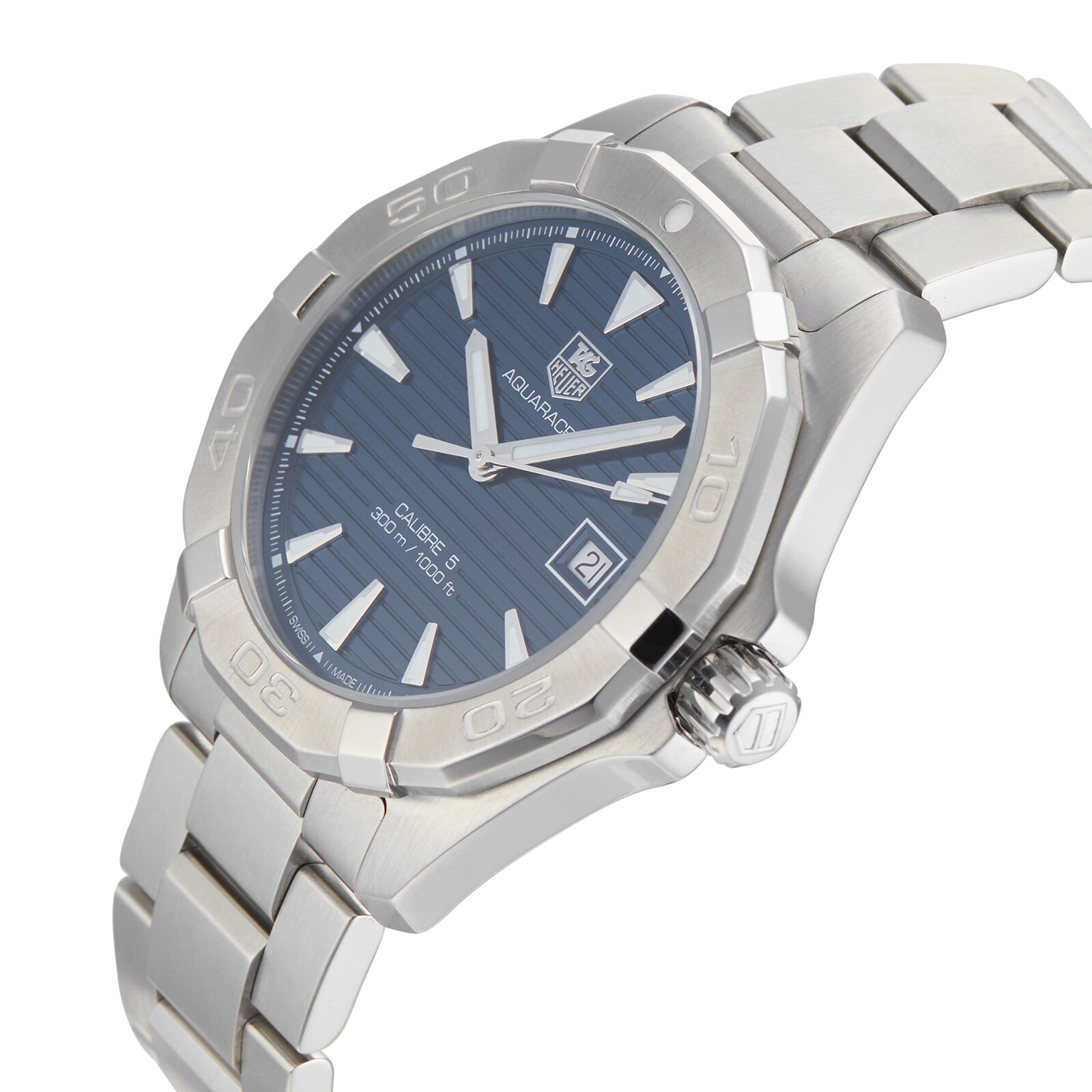 Pre owned tag cheap heuer aquaracer calibre 5