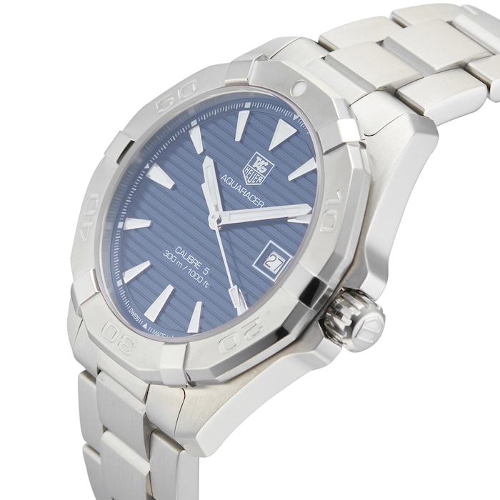 Pre-Owned TAG Heuer Aquaracer Calibre 5 Mens Watch WAY2112.BA0928