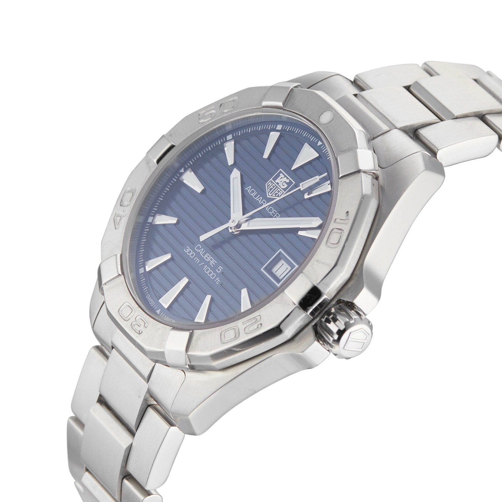 Pre-Owned TAG Heuer Aquaracer Calibre 5 Mens Watch WAY2112.BA0928