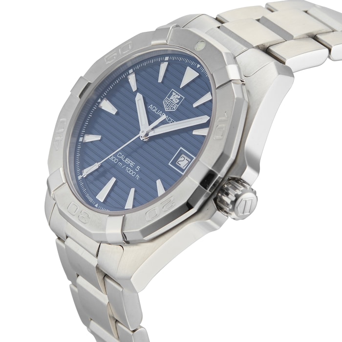 Pre-Owned TAG Heuer Aquaracer Calibre 5 Mens Watch WAY2112.BA0928