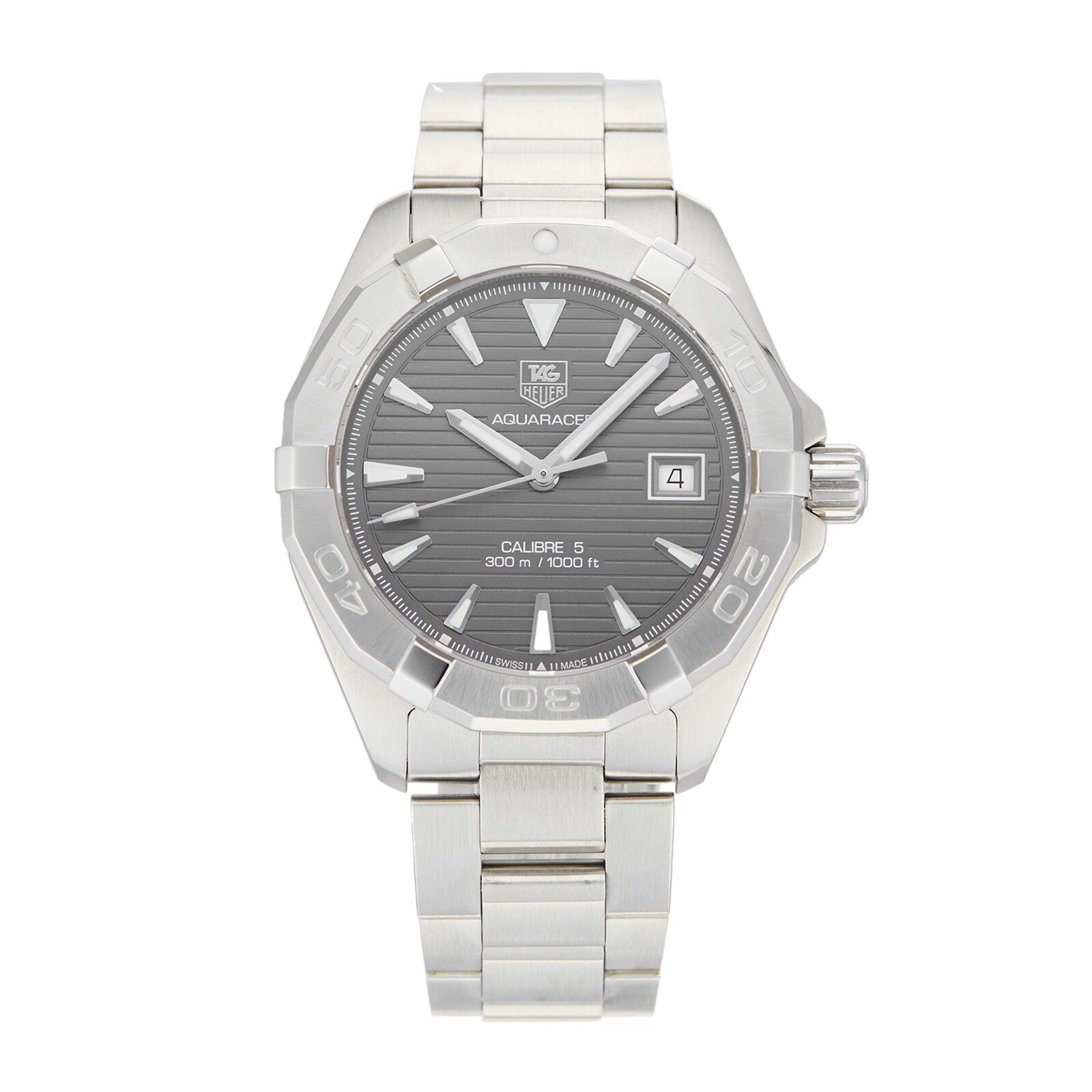 Pre-Owned TAG Heuer Aquaracer Calibre 5 Mens Watch WAY2113.BA0928