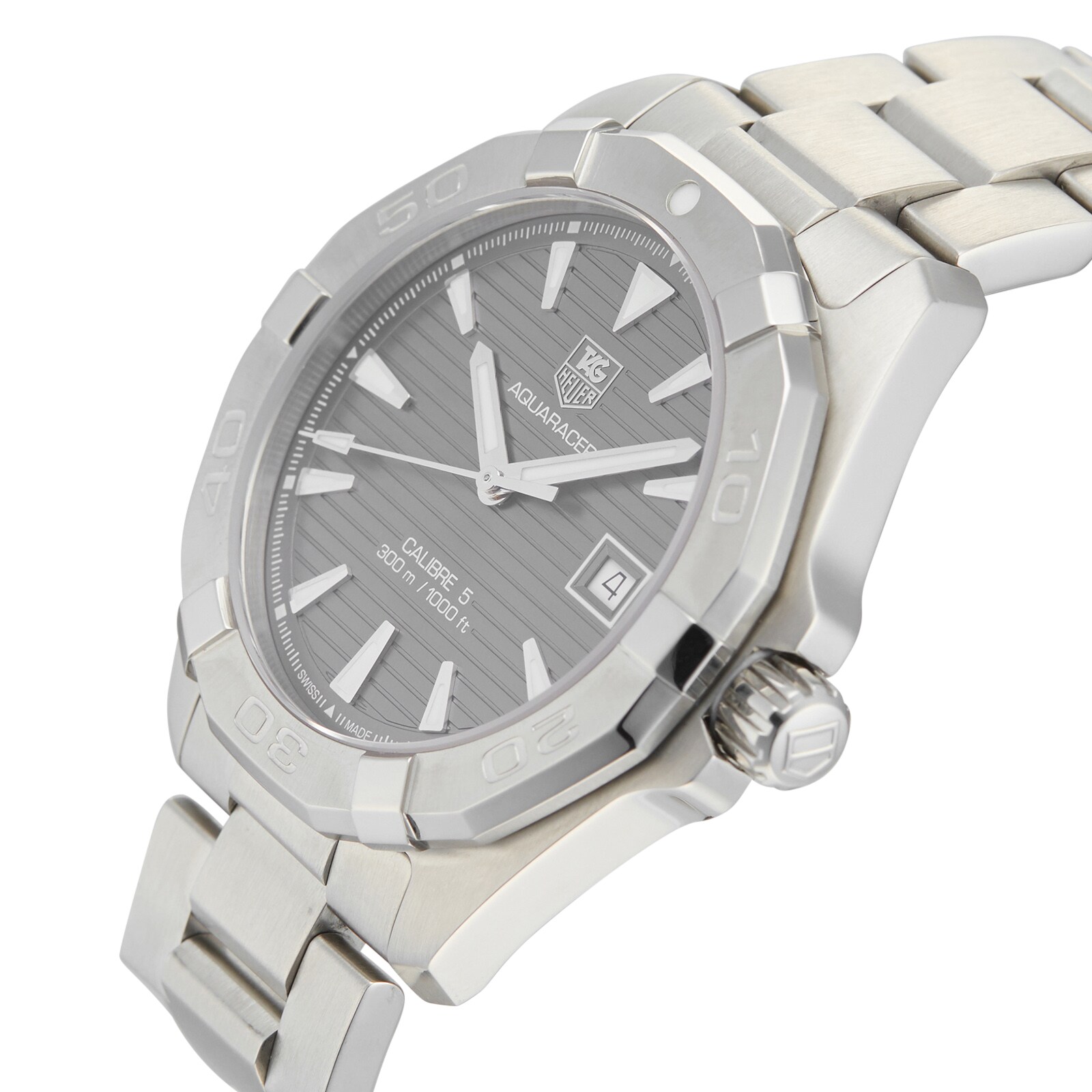 Pre-Owned TAG Heuer Aquaracer Calibre 5 Mens Watch WAY2113.BA0928