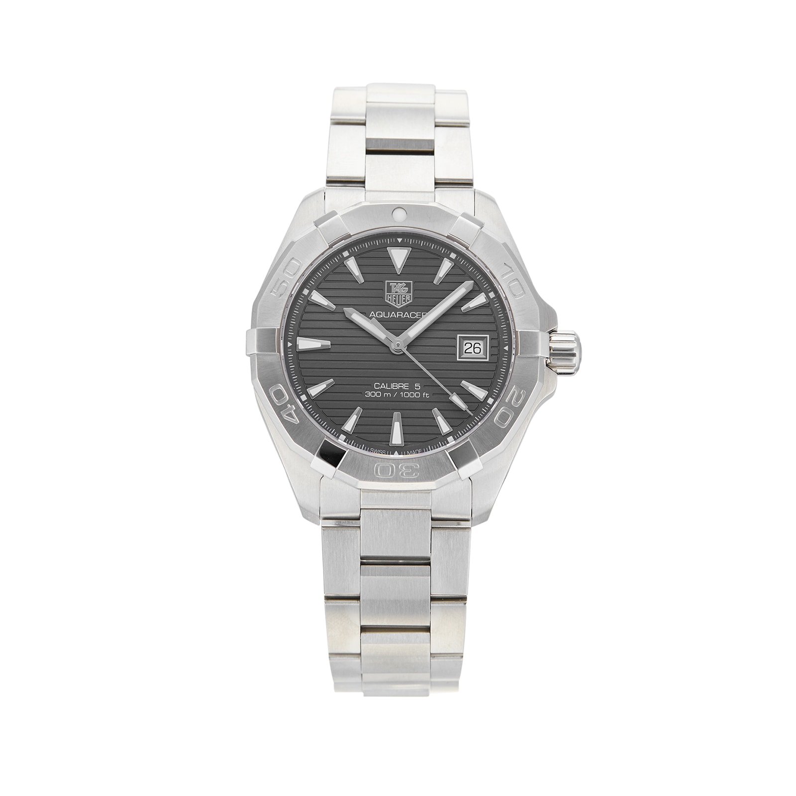 Pre-Owned TAG Heuer Aquaracer Calibre 5 Mens Watch WAY2113.BA0928