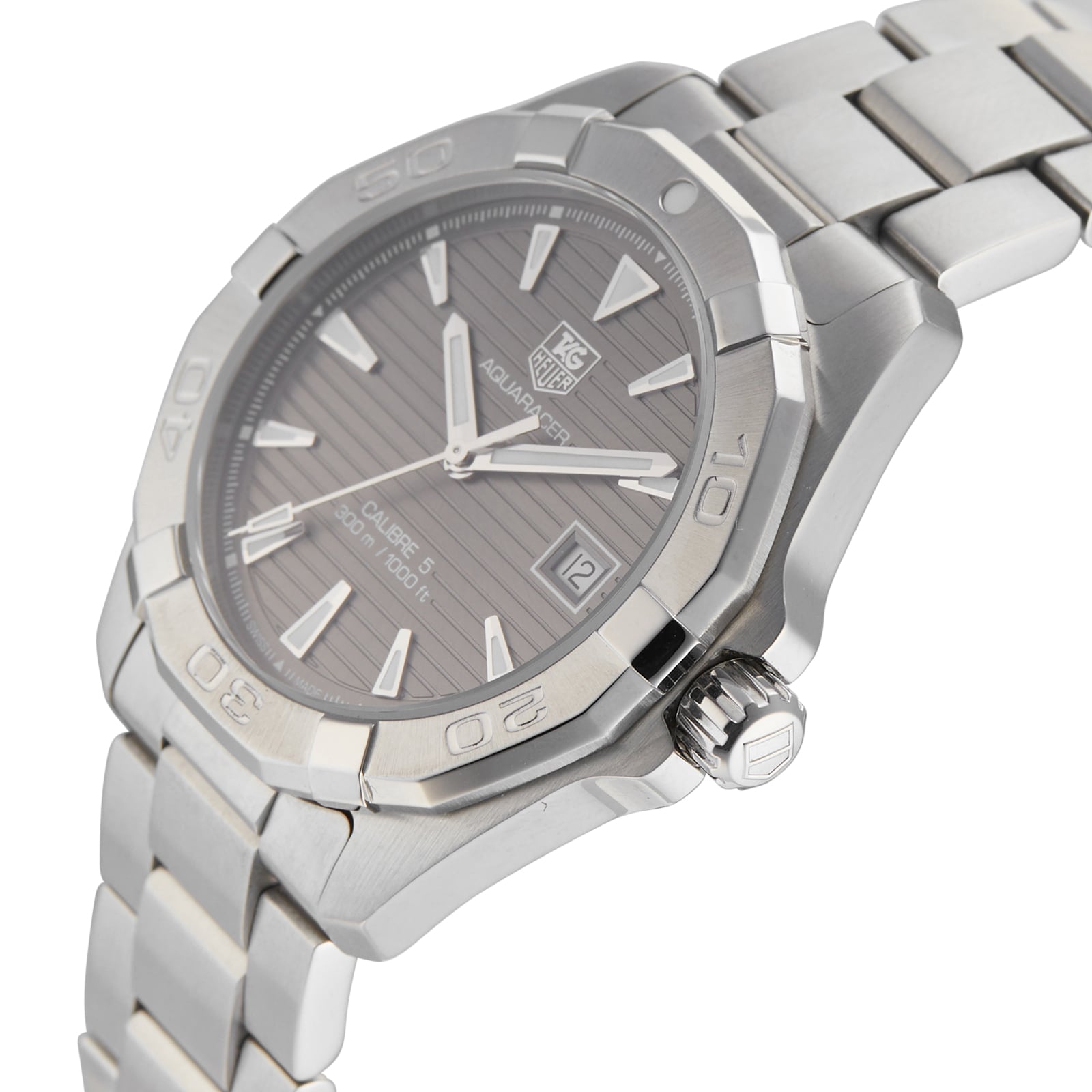 Pre-Owned TAG Heuer Aquaracer Calibre 5 Mens Watch WAY2113.BA0928