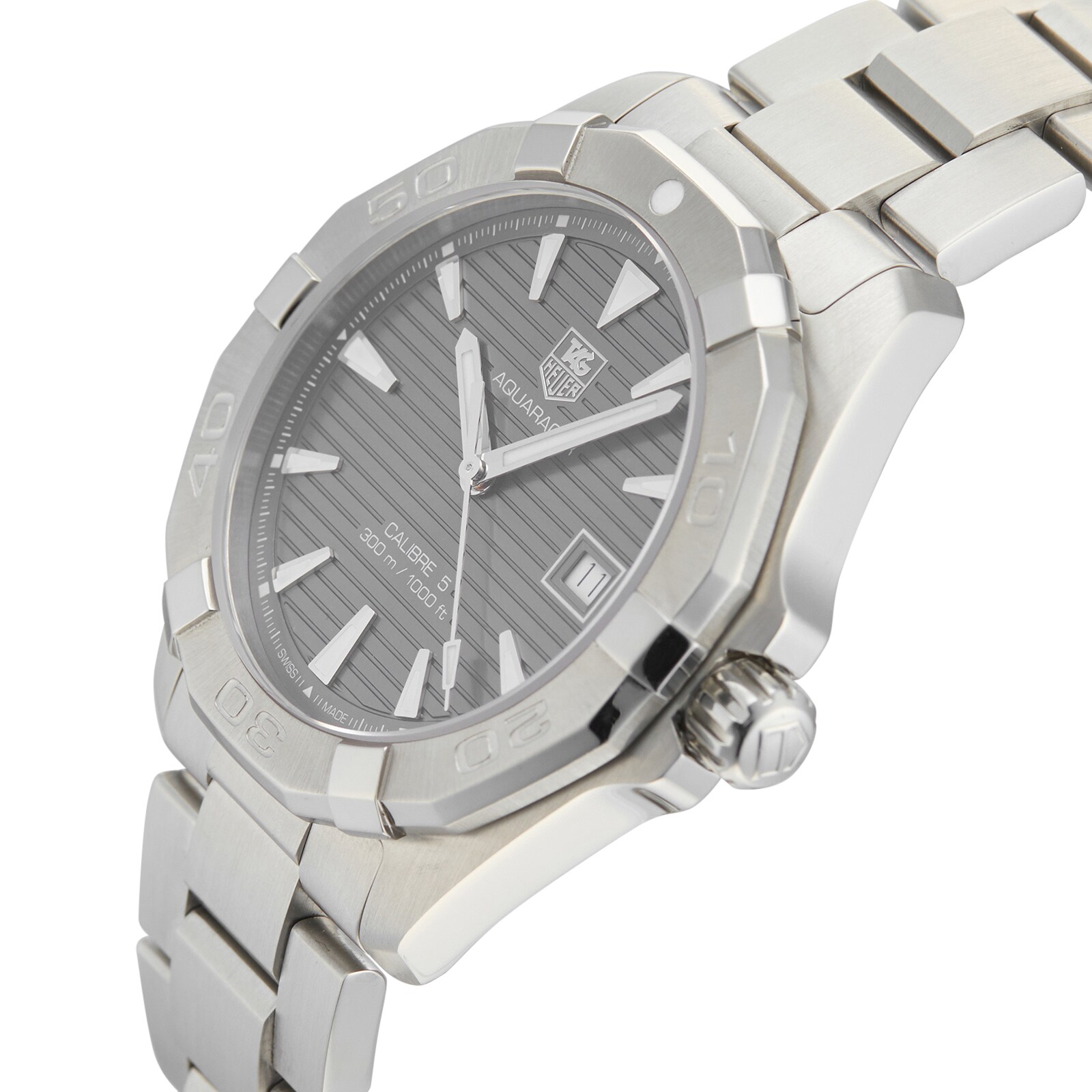 Pre-Owned TAG Heuer Aquaracer Calibre 5 Mens Watch WAY2113.BA0928