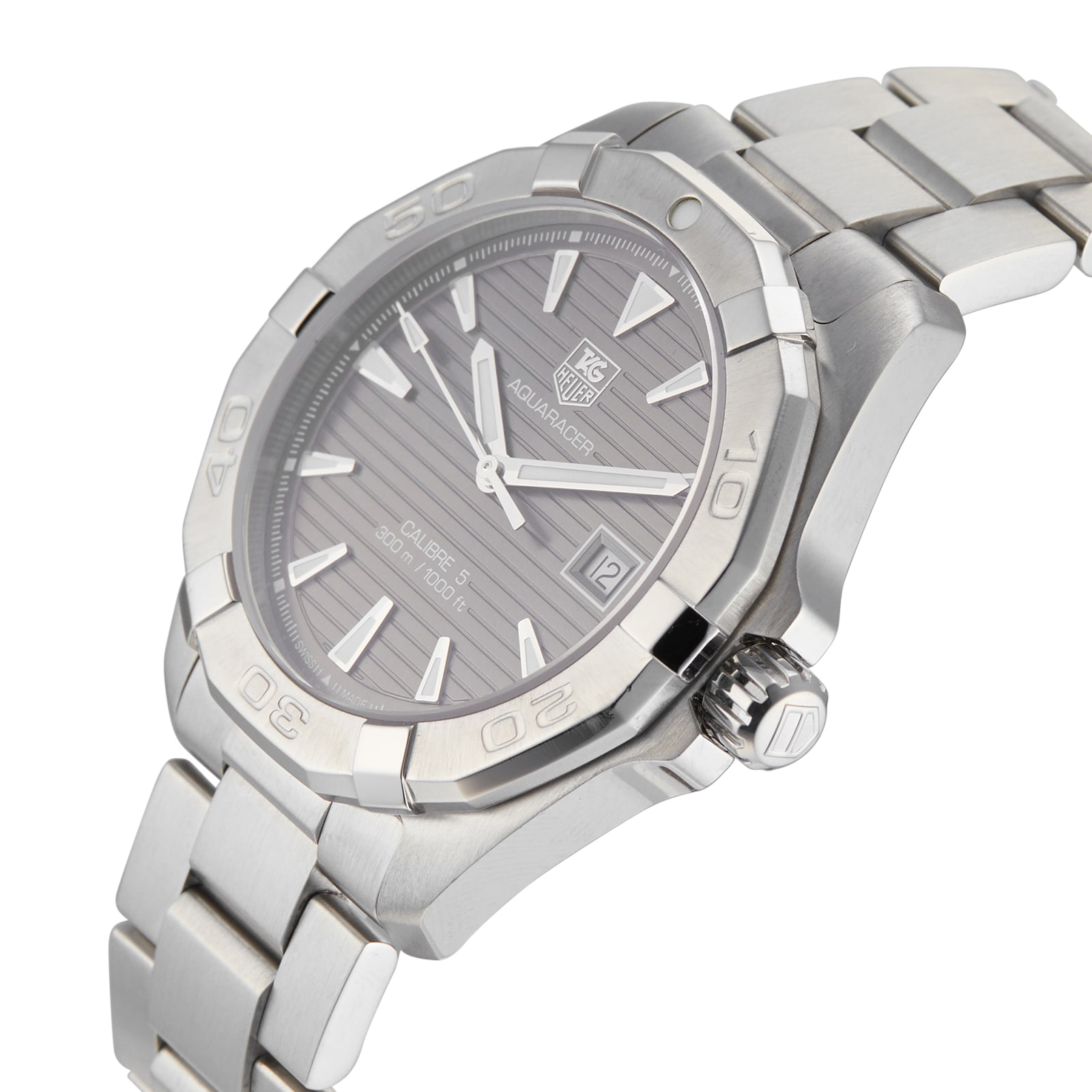 Pre-Owned TAG Heuer Aquaracer Calibre 5 Mens Watch WAY2113.BA0928