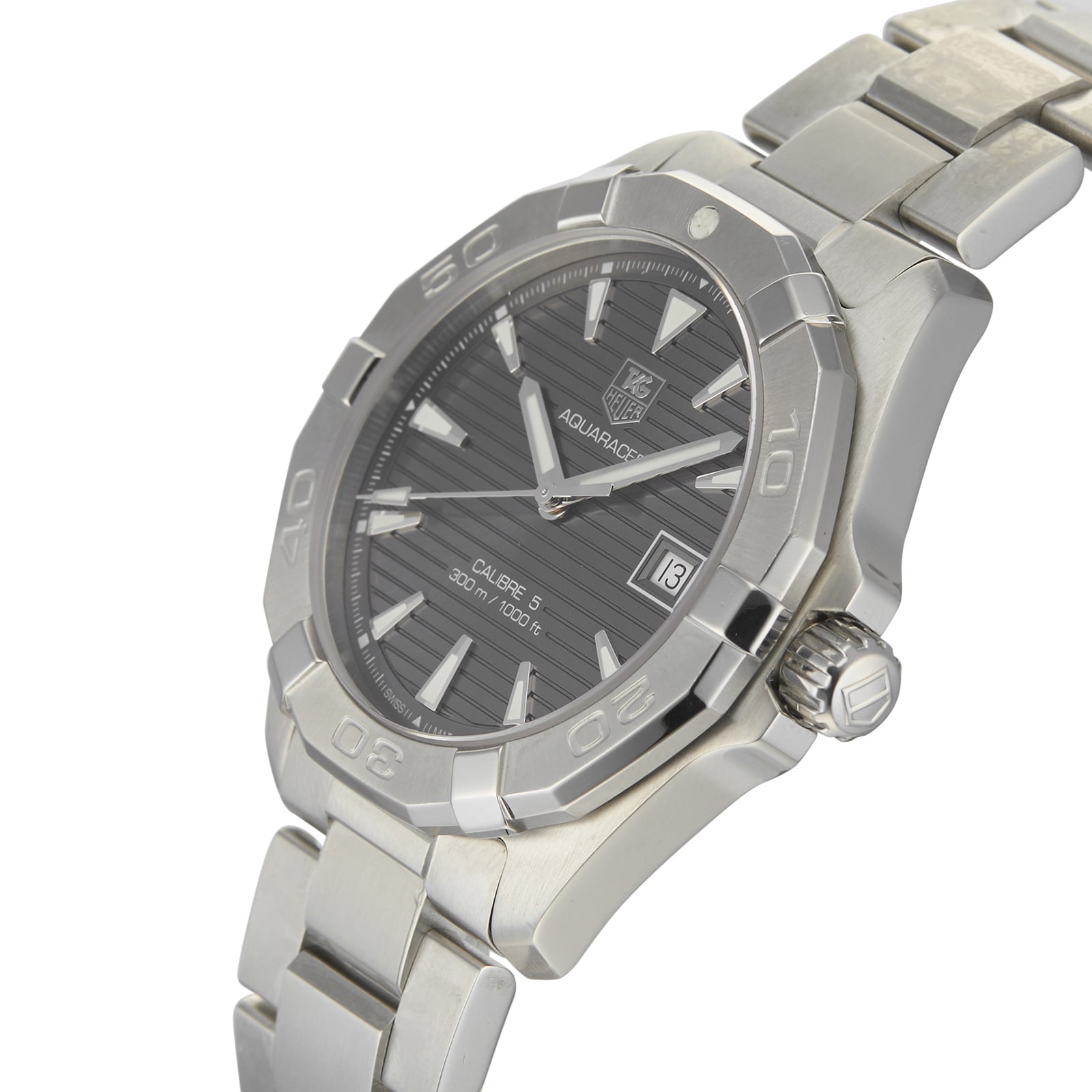Pre-Owned TAG Heuer Aquaracer Calibre 5 Mens Watch WAY2113.BA0928