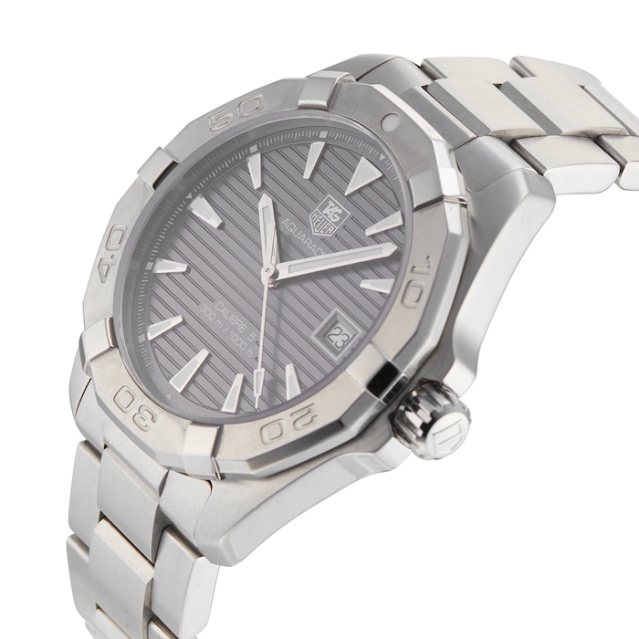 Pre-Owned TAG Heuer Aquaracer Calibre 5 Mens Watch WAY2113.BA0928