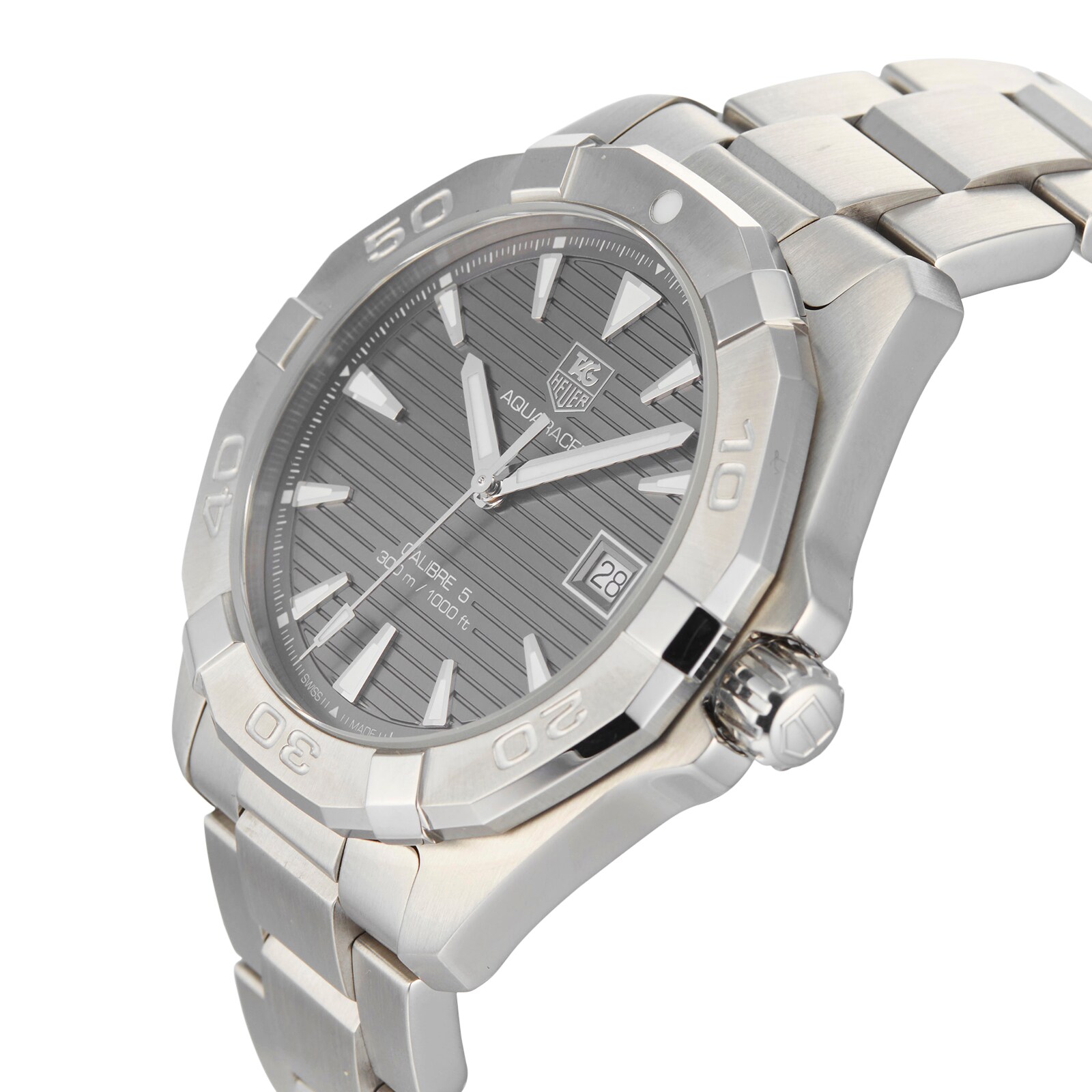 Pre-Owned TAG Heuer Aquaracer Calibre 5 Mens Watch WAY2113.BA0928