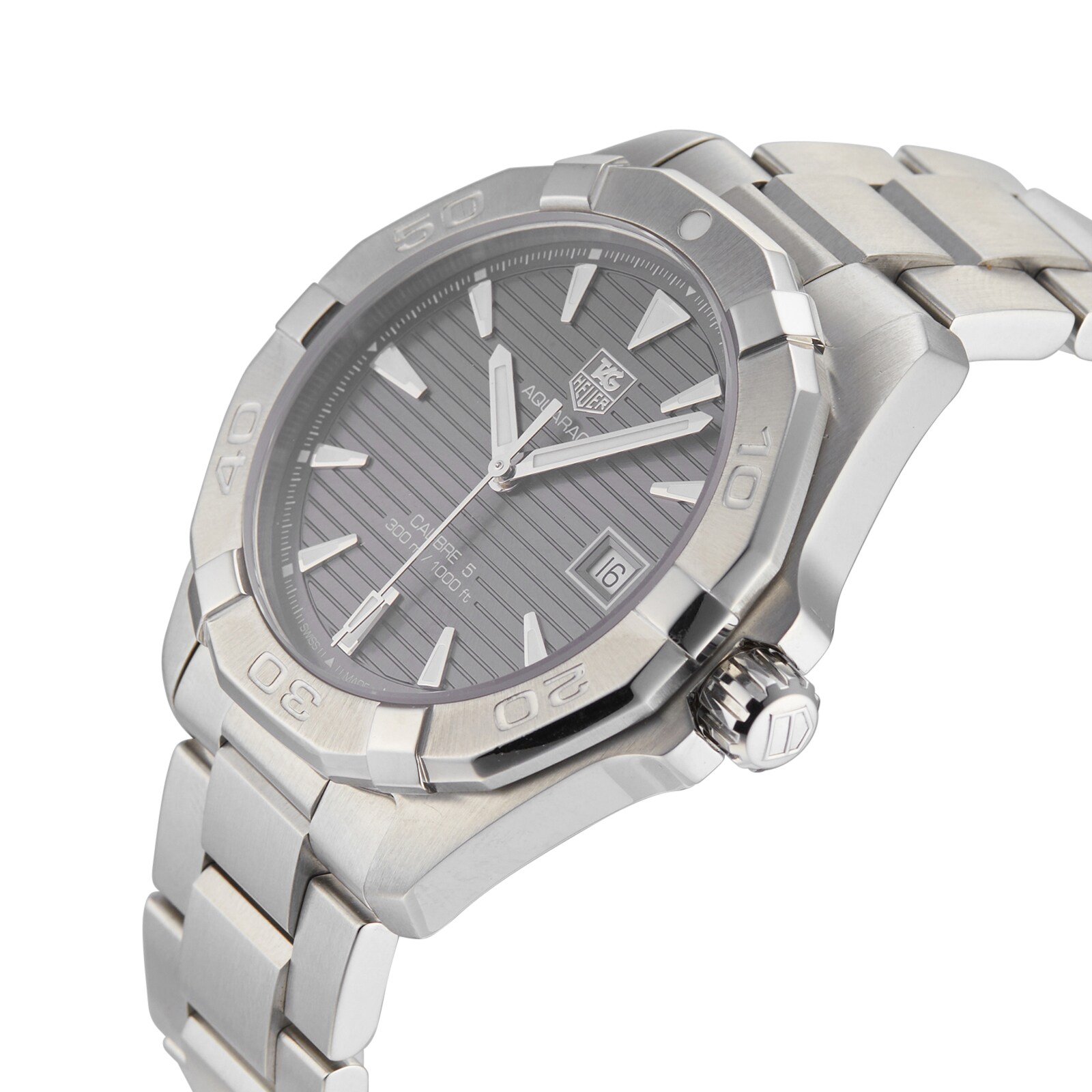 Pre-Owned TAG Heuer Aquaracer Calibre 5 Mens Watch WAY2113.BA0928