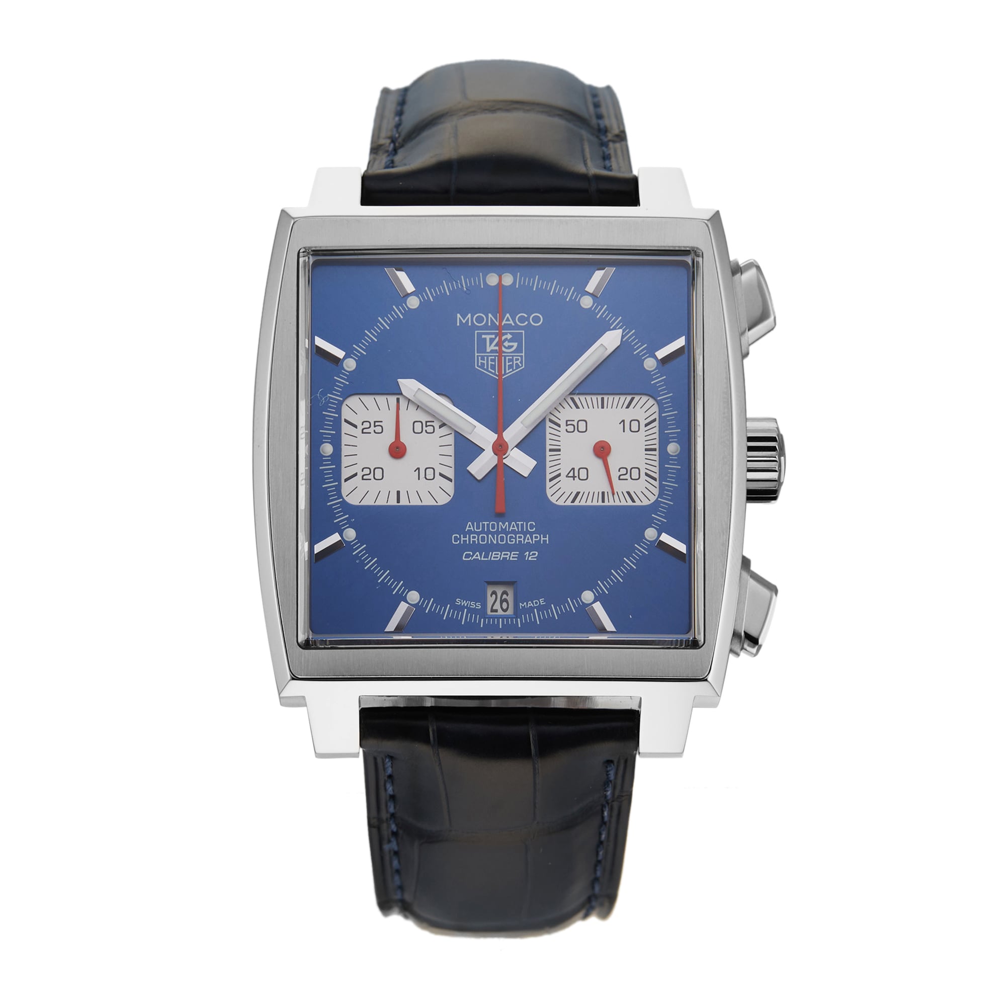 Pre-Owned TAG Heuer Monaco CAW2111.FC6183 Pre-Owned TAG Heuer Monaco CAW2111.FC6183