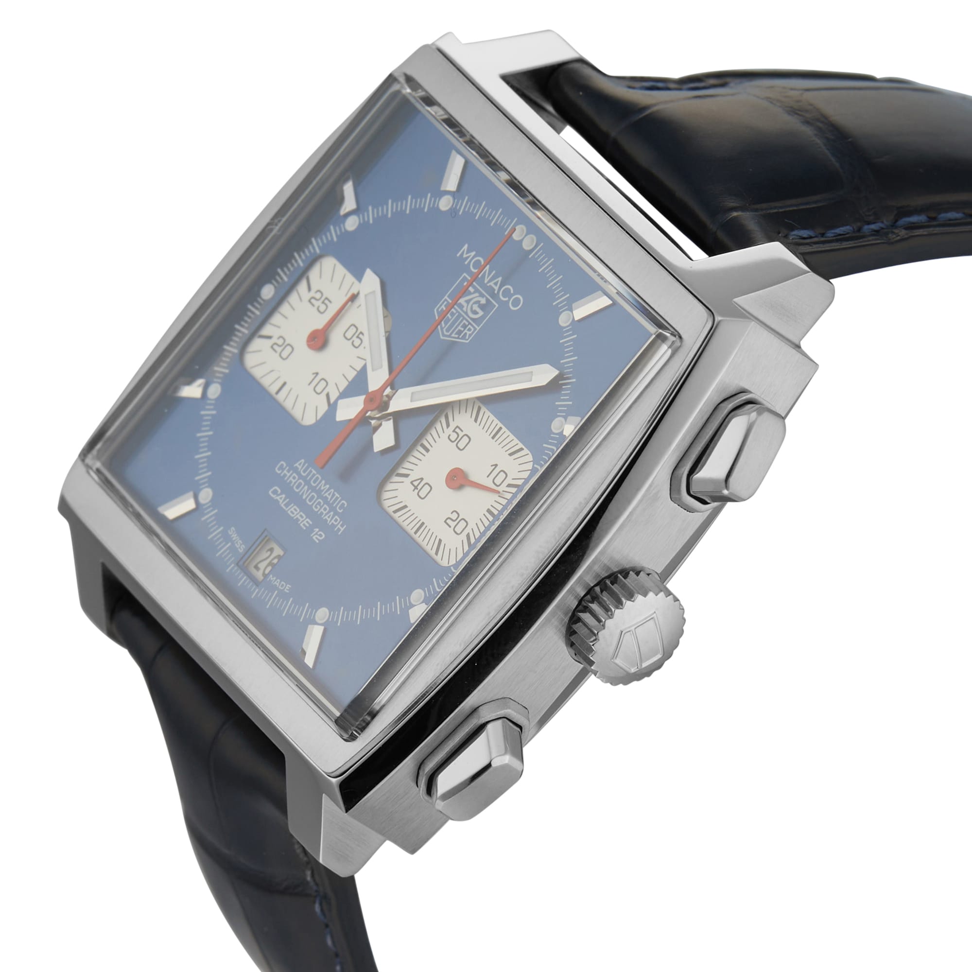 Pre-Owned TAG Heuer Monaco CAW2111.FC6183 Pre-Owned TAG Heuer Monaco CAW2111.FC6183