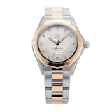 Pre-Owned TAG Heuer Aquaracer Lady 34mm Stainless Steel and Rose Gold