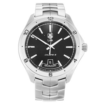 Pre-Owned TAG Heuer Link Automatic 42mm Stainless Steel WAT2010.BA0951 Pre-Owned TAG Heuer Link Automatic 42mm Stainless Steel WAT2010.BA0951