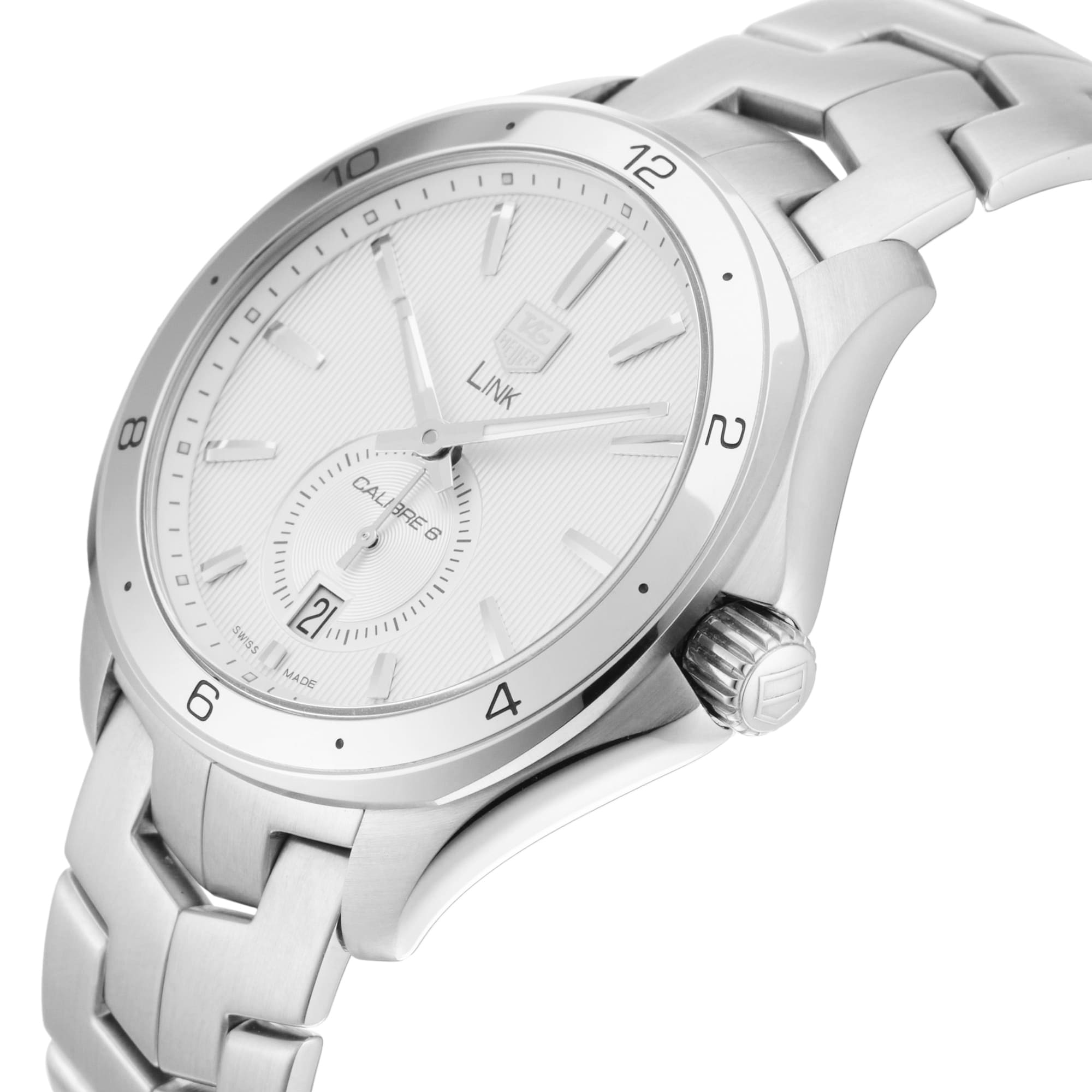 Pre-Owned TAG Heuer Link 40mm Stainless Steel Pre-Owned TAG Heuer Link 40mm Stainless Steel