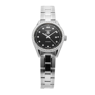 Pre-Owned TAG Heuer Carrera 27mm Stainless Steel WV2412.BA0793 Pre-Owned TAG Heuer Carrera 27mm Stainless Steel WV2412.BA0793