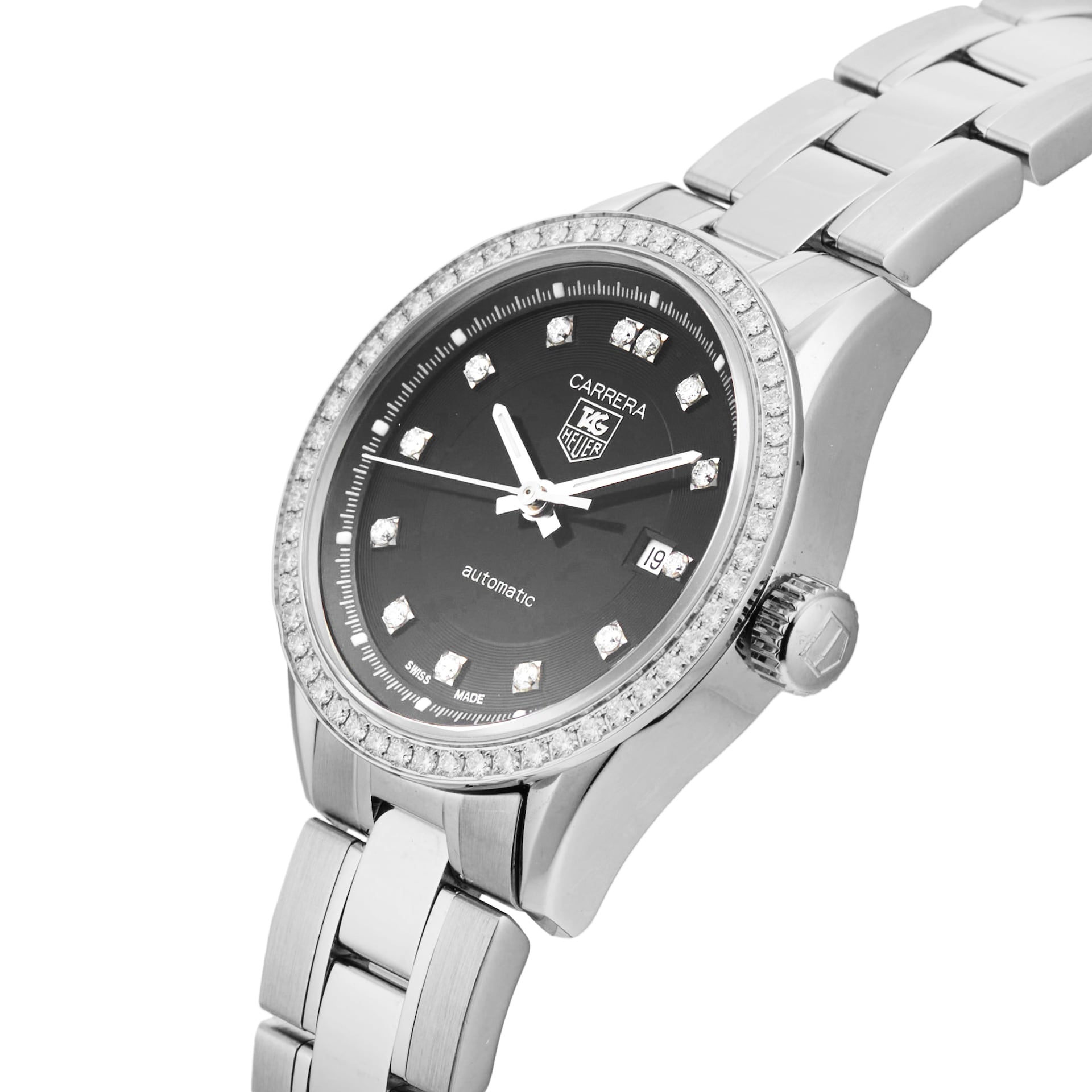 Pre-Owned TAG Heuer Carrera 27mm Stainless Steel WV2412.BA0793