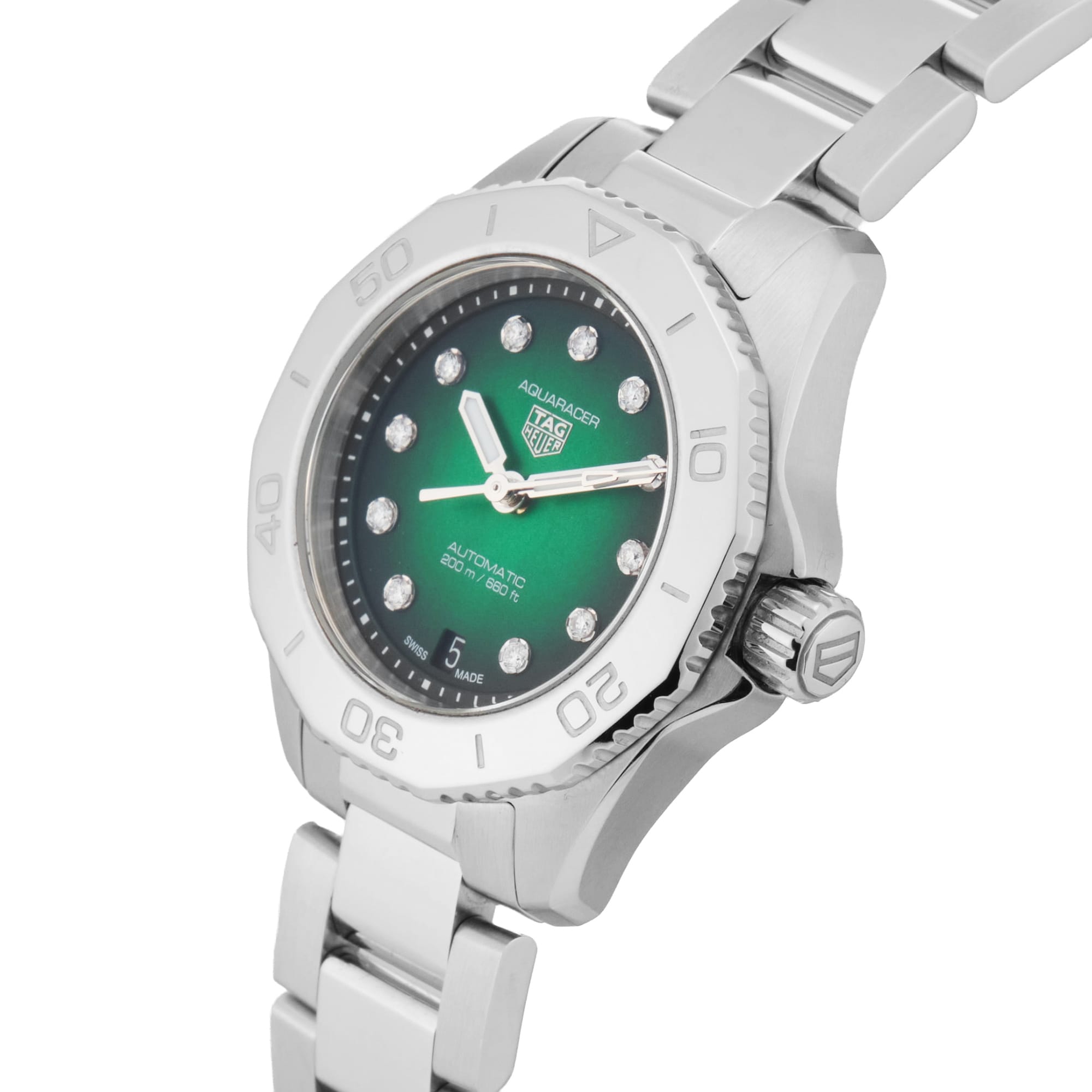 Pre-Owned TAG Heuer Aquaracer Professional 200 Date Automatic 30 mm Stainless Steel