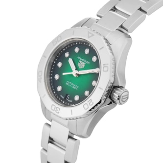 Pre-Owned TAG Heuer Aquaracer Professional 200 Date Automatic 30 mm Stainless Steel Pre-Owned TAG Heuer Aquaracer Professional 200 Date Automatic 30 mm Stainless Steel