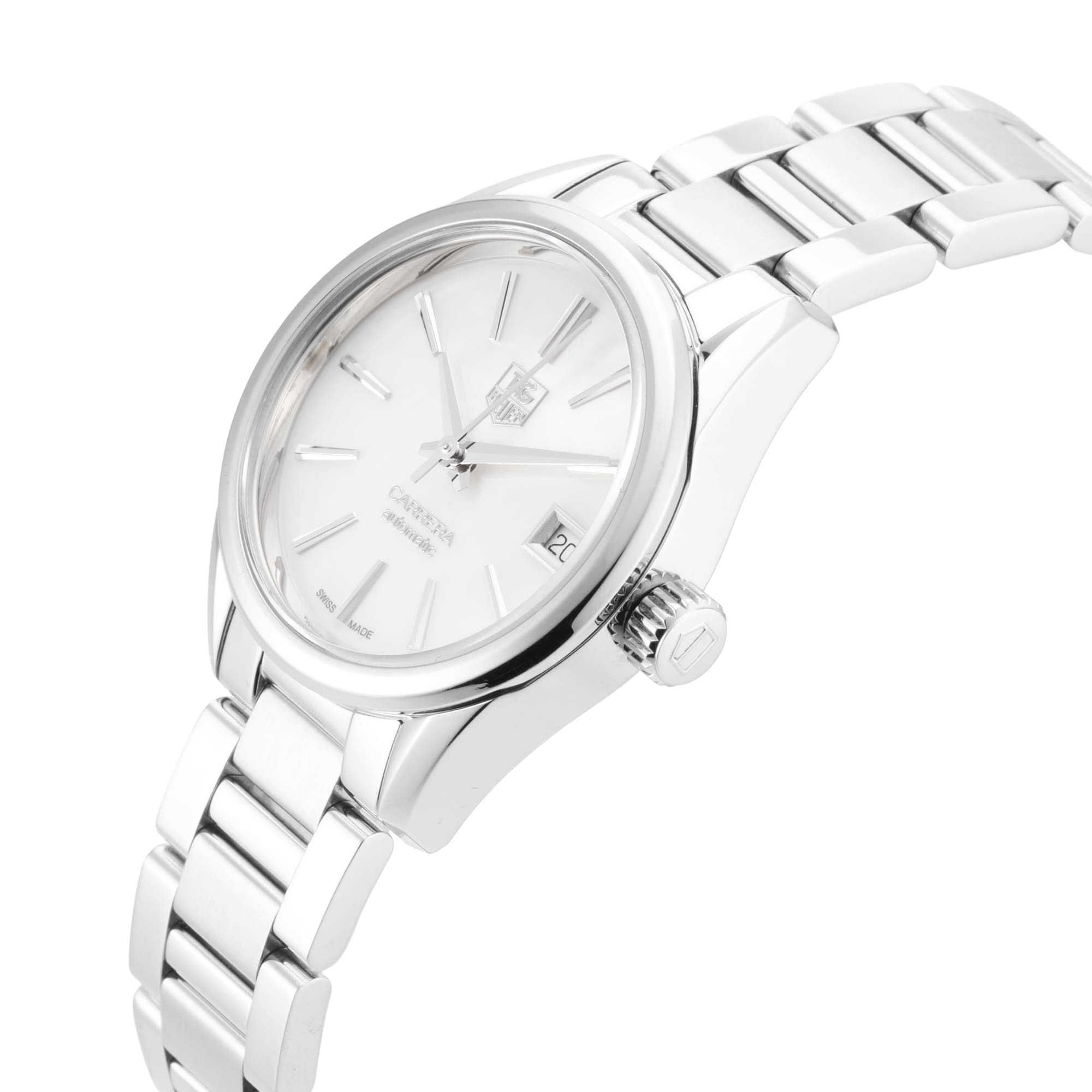 Pre-Owned TAG Heuer Carrera 28mm Stainless Steel