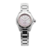 Pre-Owned TAG Heuer Pre-Owned TAG Heuer Aquaracer Strawberry Pink The Watches Of Switzerland Group Exclusive 30mm Stainless Steel WBP2416.BA0622