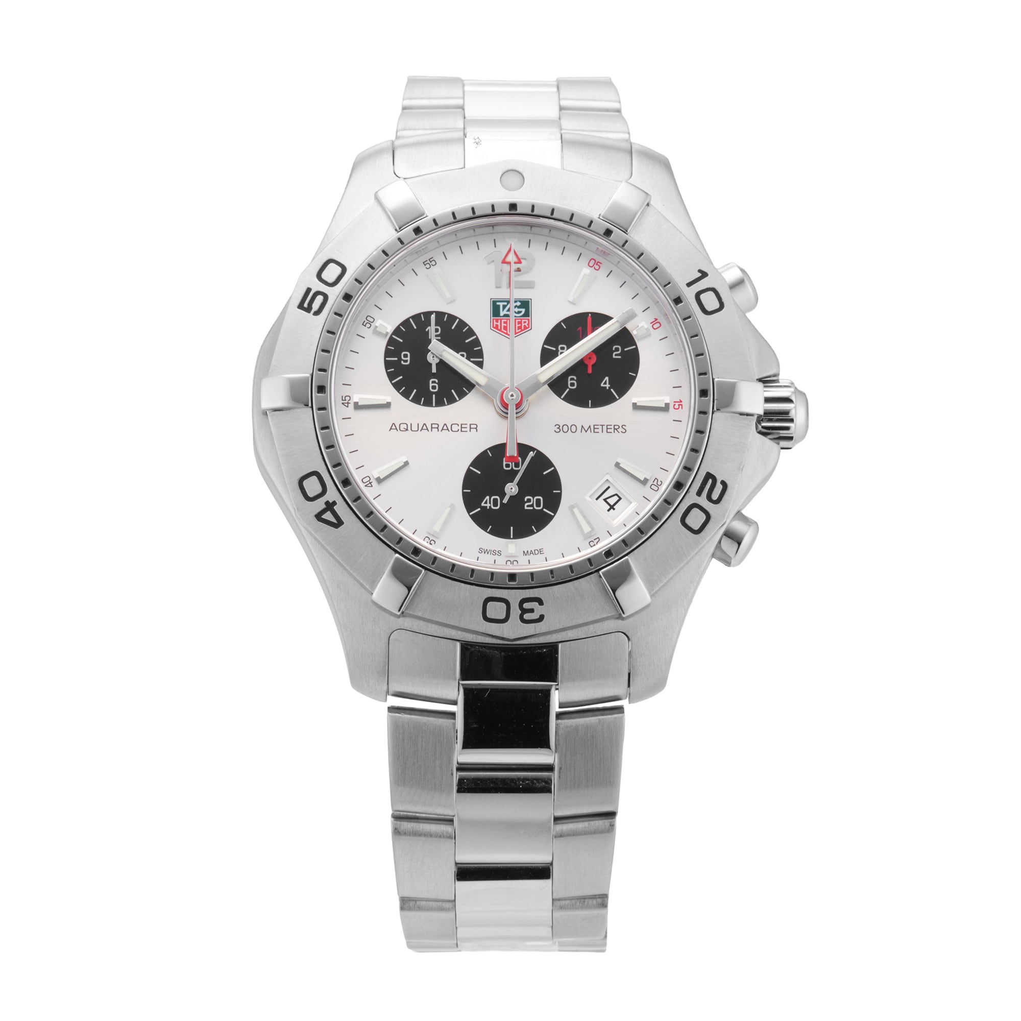 Pre-Owned TAG Heuer Aquaracer 41mm Stainless Steel Pre-Owned TAG Heuer Aquaracer 41mm Stainless Steel