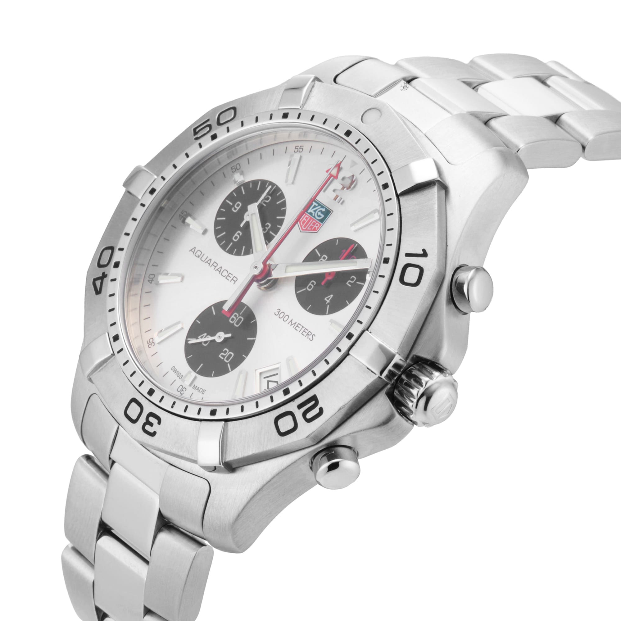 Pre-Owned TAG Heuer Aquaracer 41mm Stainless Steel Pre-Owned TAG Heuer Aquaracer 41mm Stainless Steel