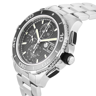 Pre-Owned TAG Heuer Aquaracer 43mm Stainless Steel CAK2111.BA0833
