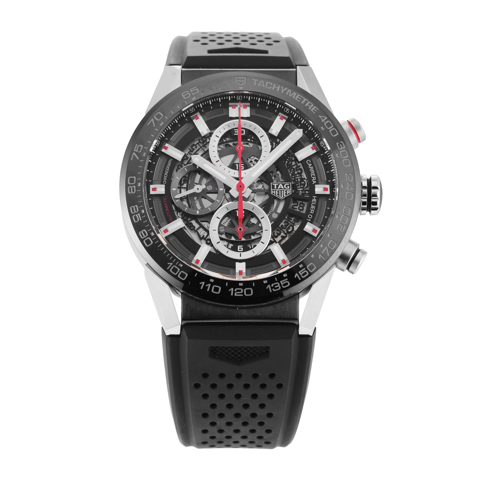 Pre-Owned TAG Heuer Carrera 43mm Stainless Steel Pre-Owned TAG Heuer Carrera 43mm Stainless Steel