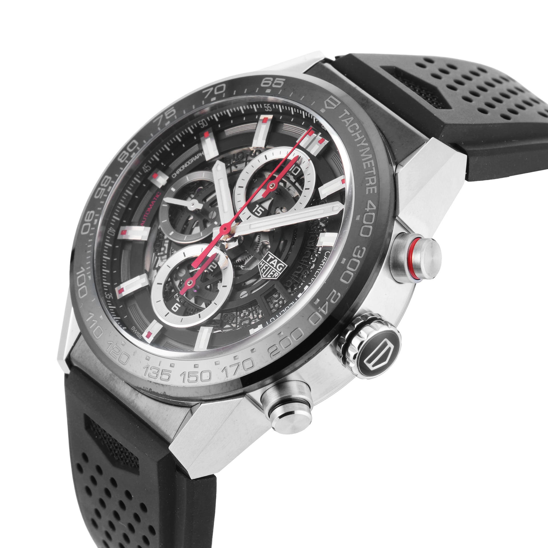 Pre-Owned TAG Heuer Carrera 43mm Stainless Steel Pre-Owned TAG Heuer Carrera 43mm Stainless Steel