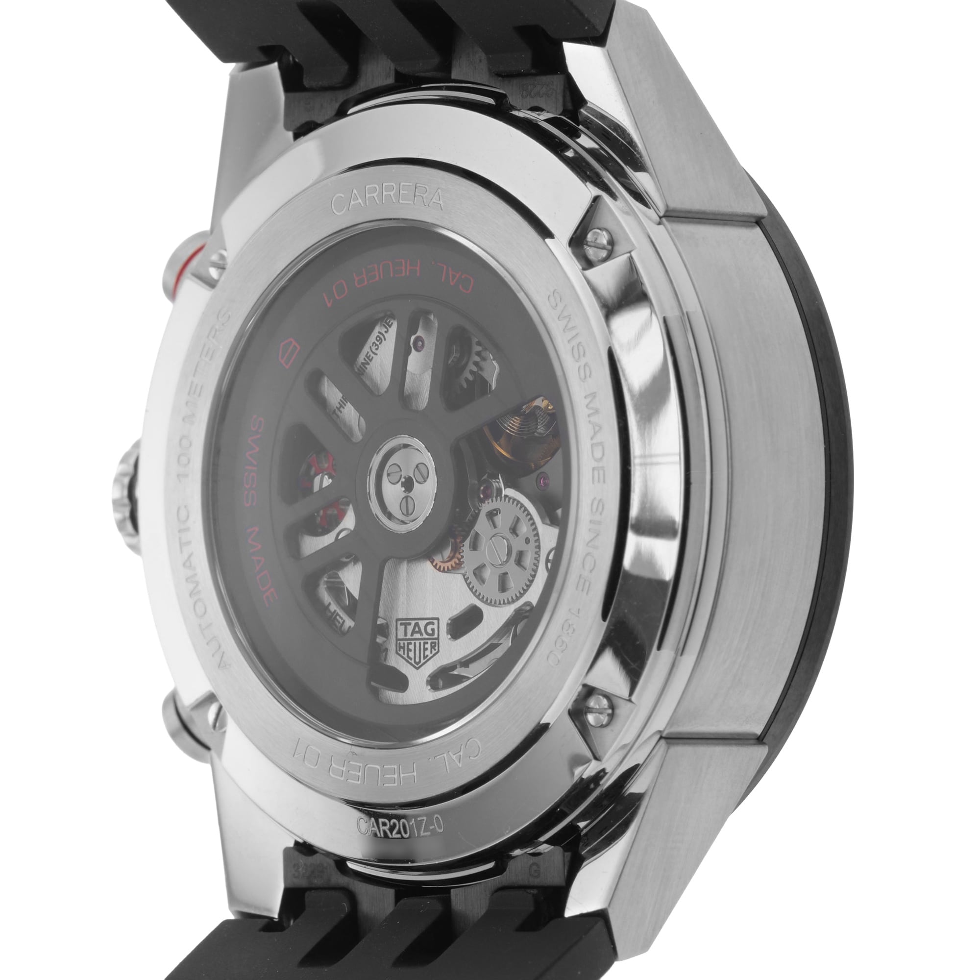 Pre-Owned TAG Heuer Carrera 43mm Stainless Steel and Ceramic Pre-Owned TAG Heuer Carrera 43mm Stainless Steel and Ceramic