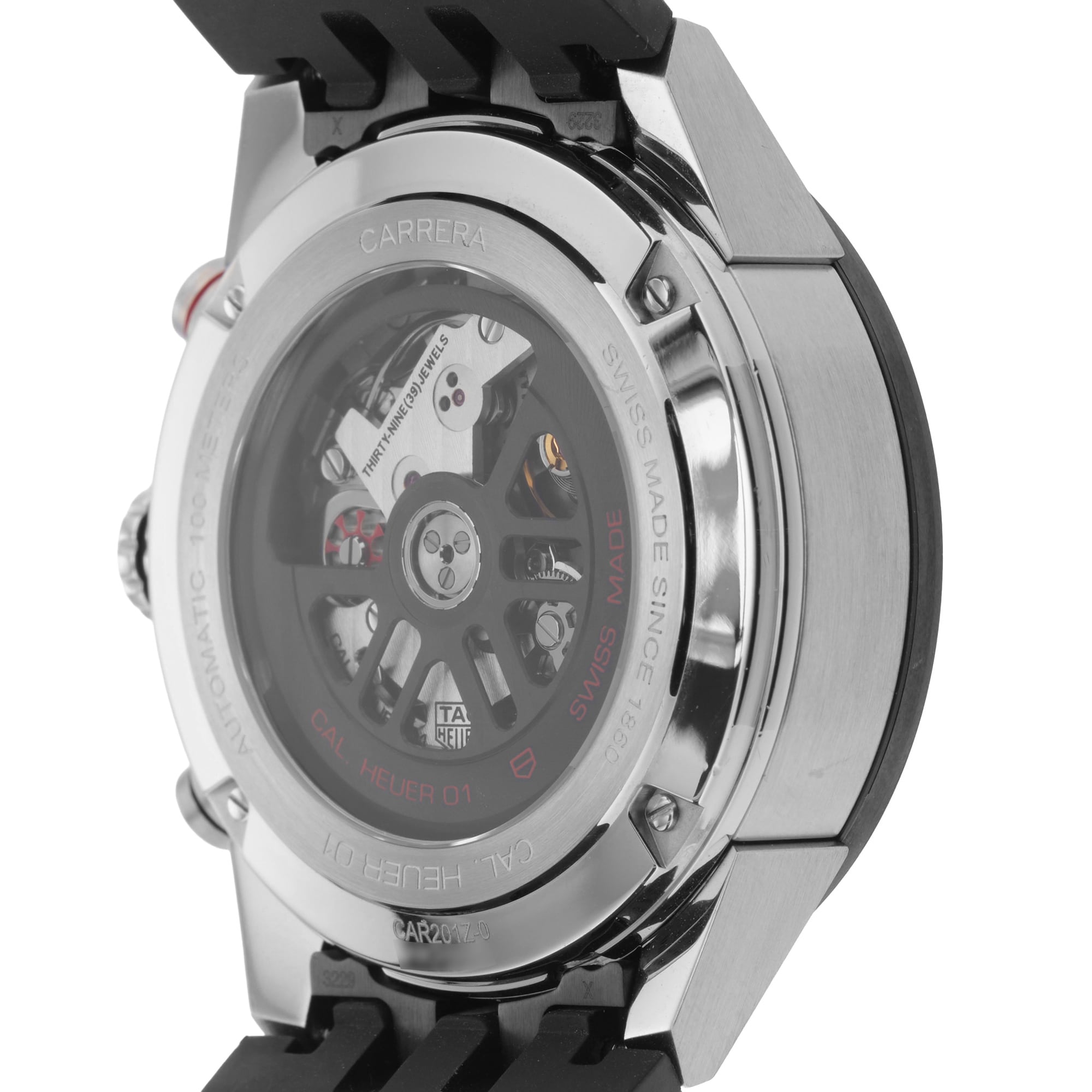 Pre-Owned TAG Heuer Carrera 43mm Stainless Steel and Ceramic